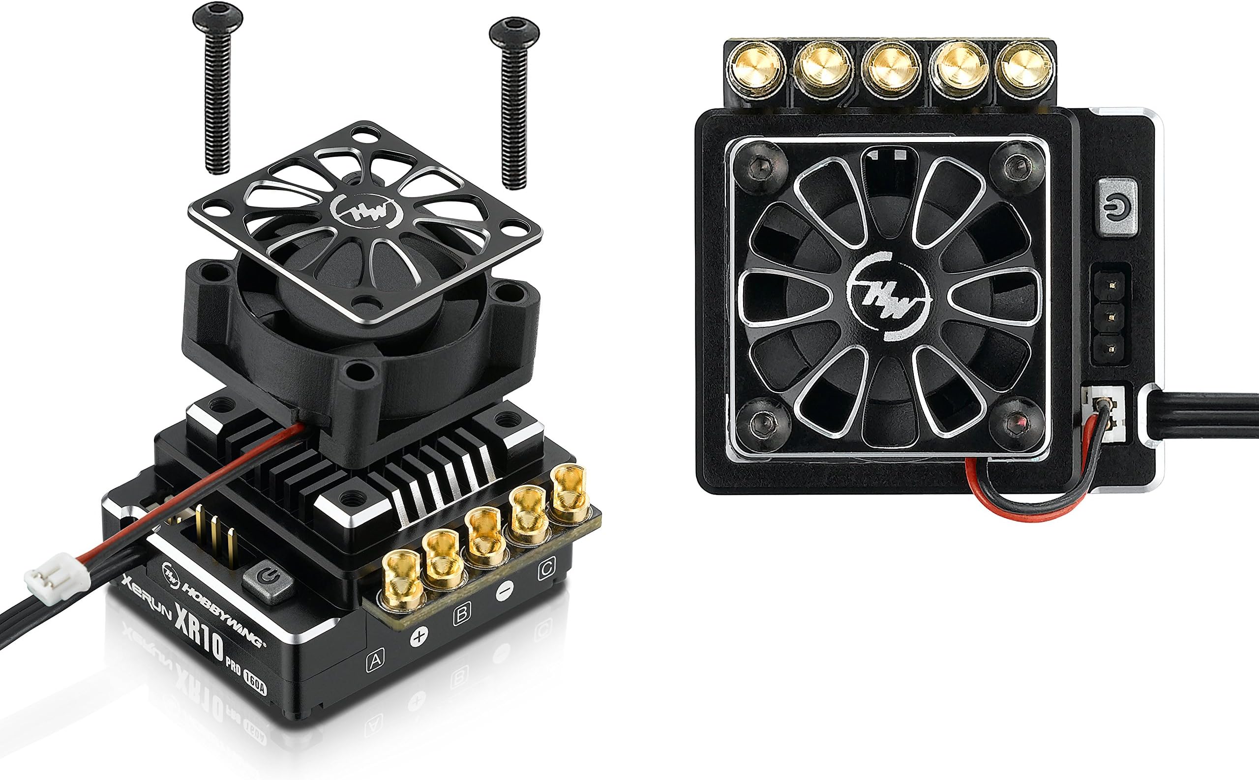 HOBBYWING XeRun XR10 Pro 160 Amp Brushless Vehicle Speed Controller Black
