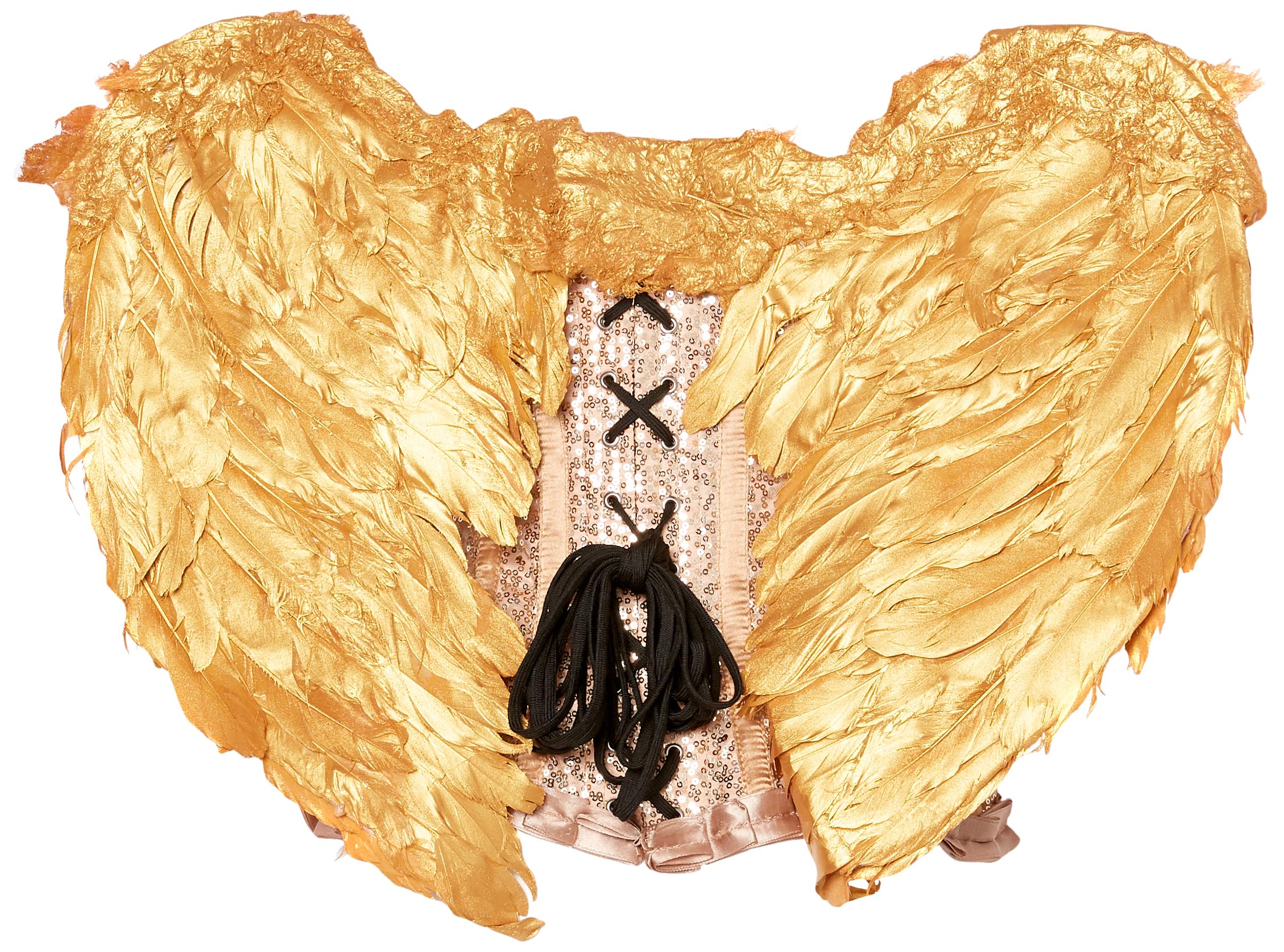 Daisy corsets womens Daisy Corsets Top Drawer 3 Pc Golden Angel Corset Costume: 4X Gold