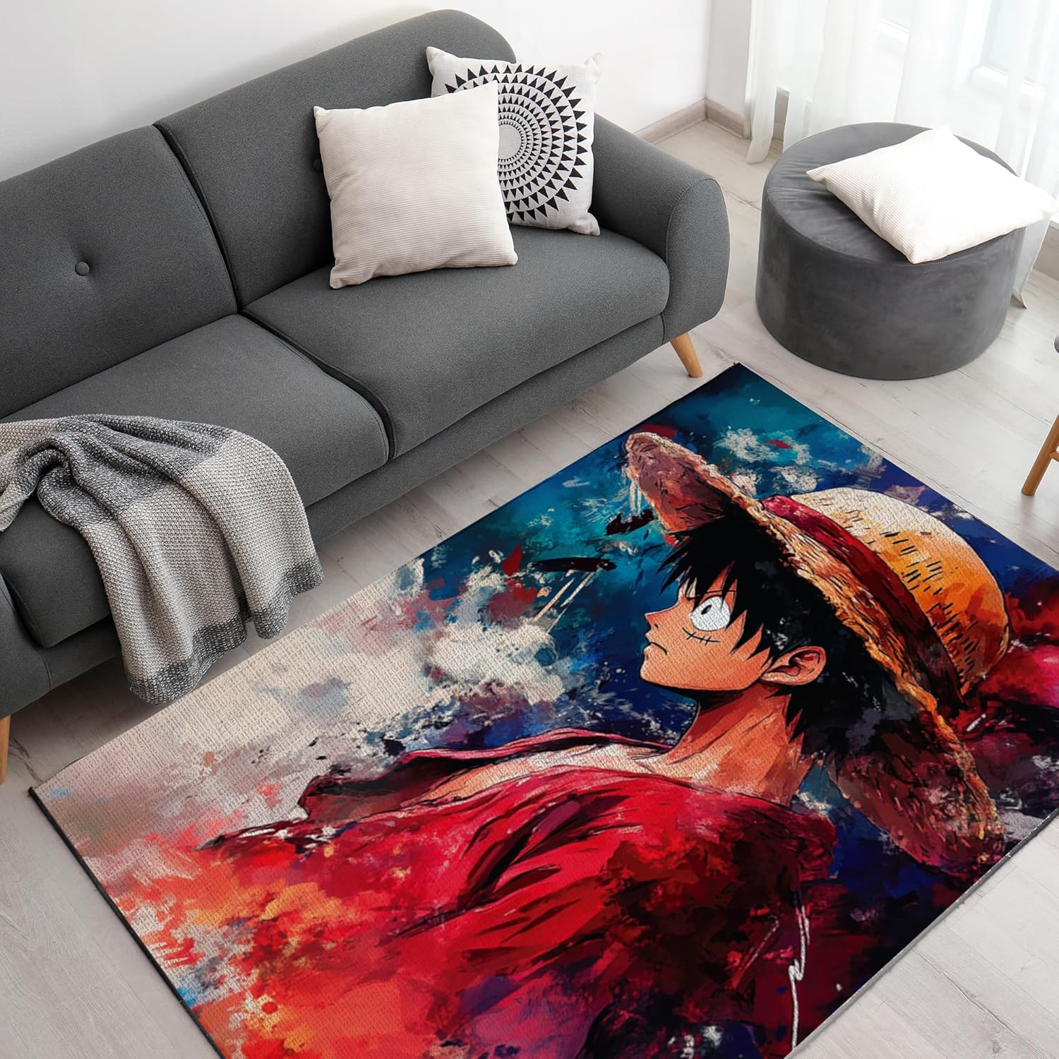 DreamController Breakinng Baad Custom Rugs for Gamer Room (62x40inch)| Playroom Carpets Inspired by Games & Breakinng Baad Decor for Gamers | Gamer Room Decor for Kids Teen Anti-Slip Gaming Mats