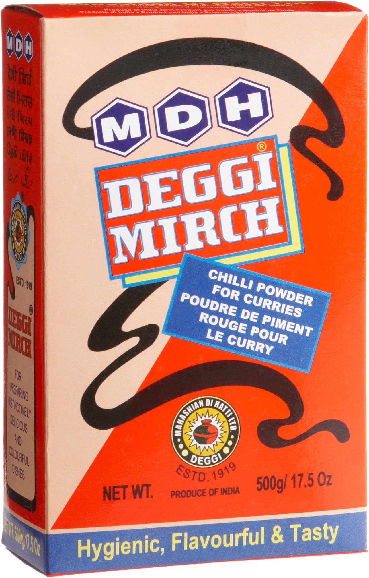 MDH Deggi Chilli,Powder,500 Gram