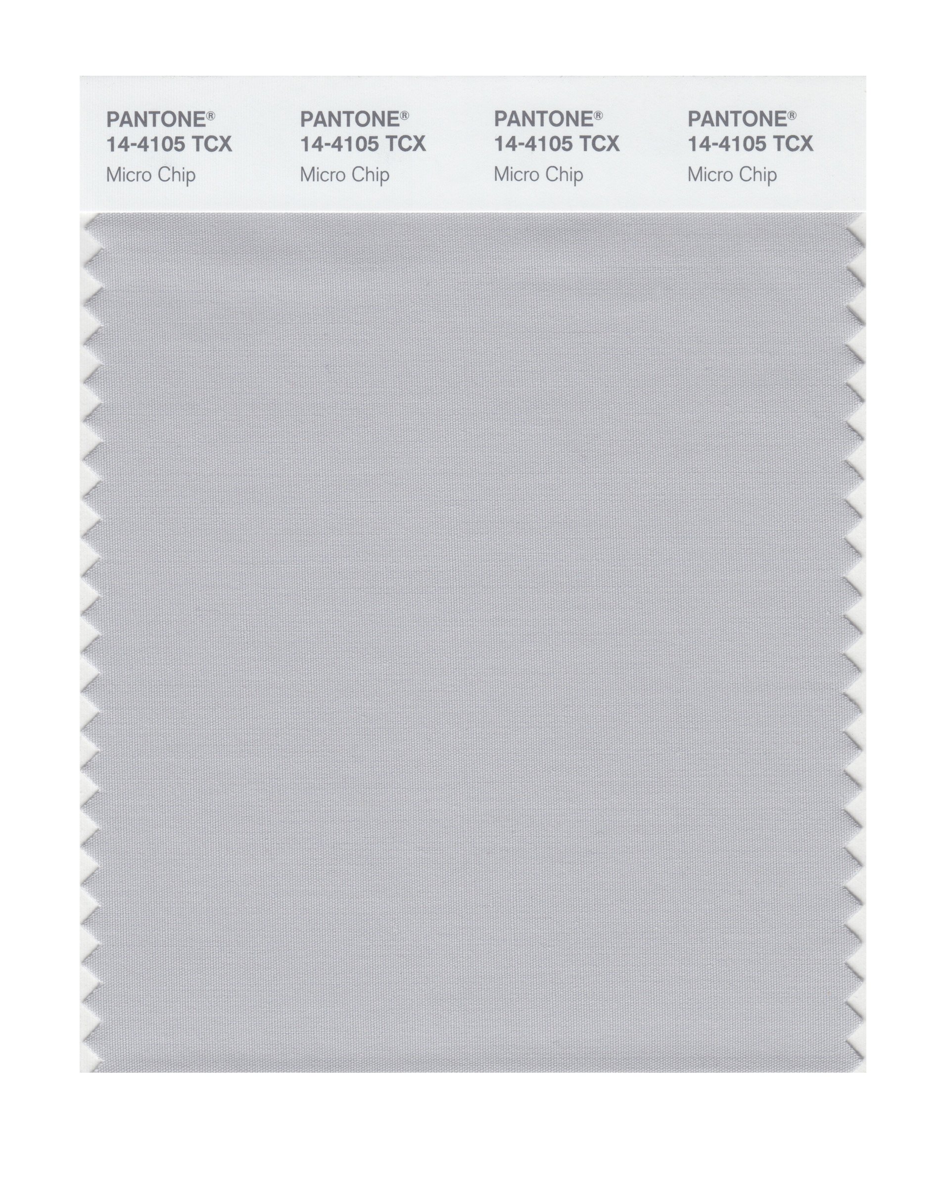 Pantone 14-4105 TCX Smart Color Swatch Card, Micro Chip - House
