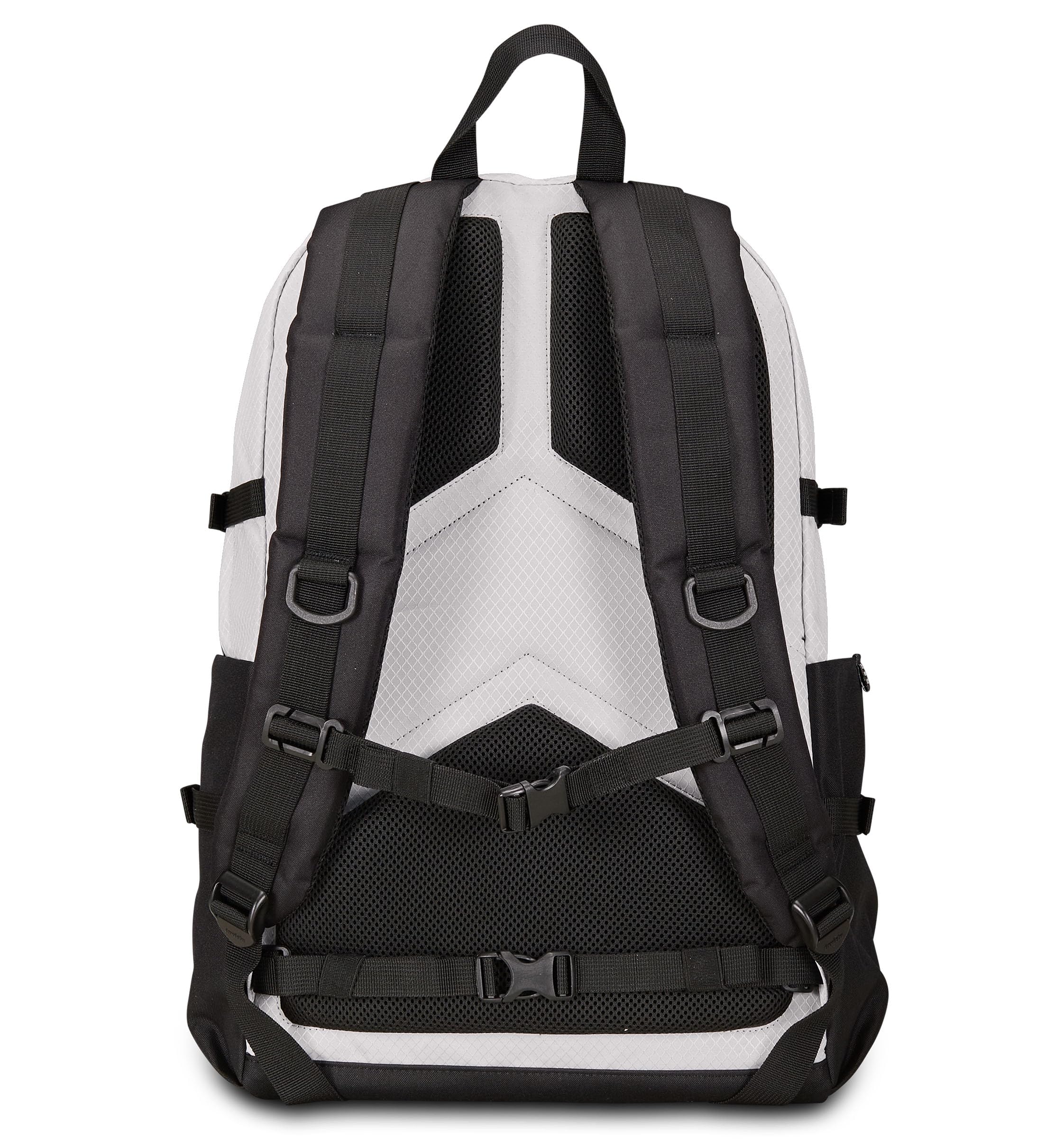 Invicta Act Plus Schulranzen, Tagesrucksack mit Laptopfach, Trinkflaschenfach, Organisationsfach, Brust- und Beckengurt, Kompressionsriemen, Schule, Sport, Freizeit - Mädchen Jungen