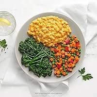 Vista 2 de HMR Plato Principal de Macarrones con Queso Cremoso Almuerzo o Cena Preempaquetada para Apoyar la Pérdida de Peso Listo para Comer Vegetariano