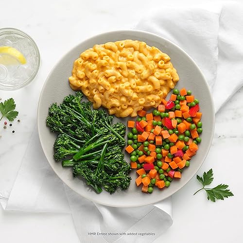 Miniatura 2 de HMR Plato Principal de Macarrones con Queso Cremoso Almuerzo o Cena Preempaquetada para Apoyar la Pérdida de Peso Listo para Comer Vegetariano
