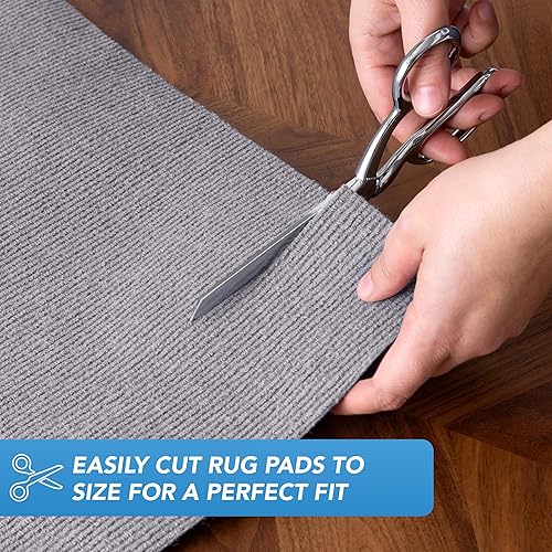 Miniatura 5 de Arkwright - Almohadillas antideslizantes para alfombra de pasillo de 2.5 x 7 pies con tecnología de agarre máximo, perfil bajo, múltiples capas