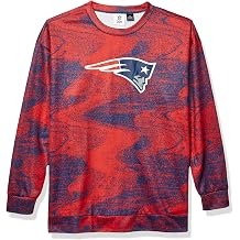 Zubaz NFL Mens Static Crew Neck Sweatshirt, Team Variation