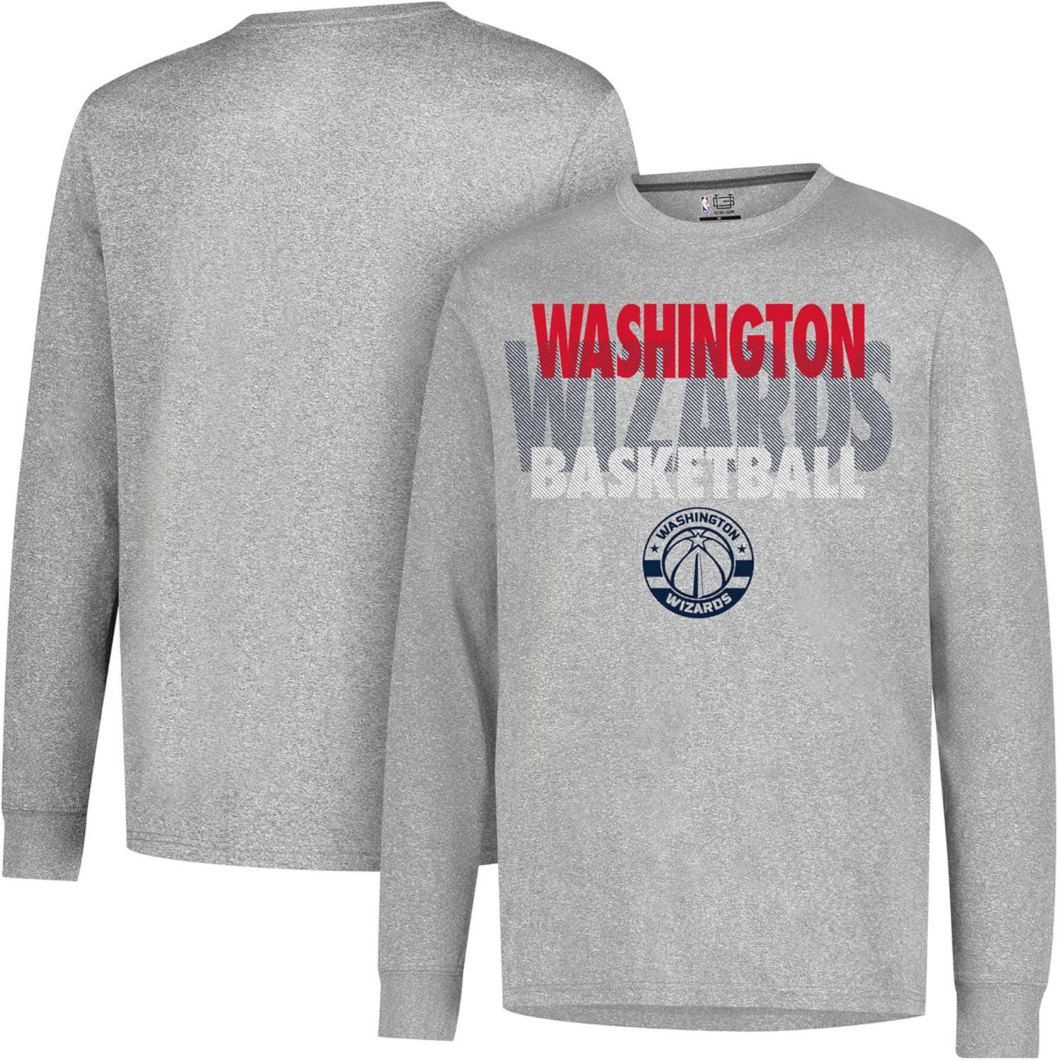 Ultra Game NBA Mens Supreme Long Sleeve Pullover Tee Shirt