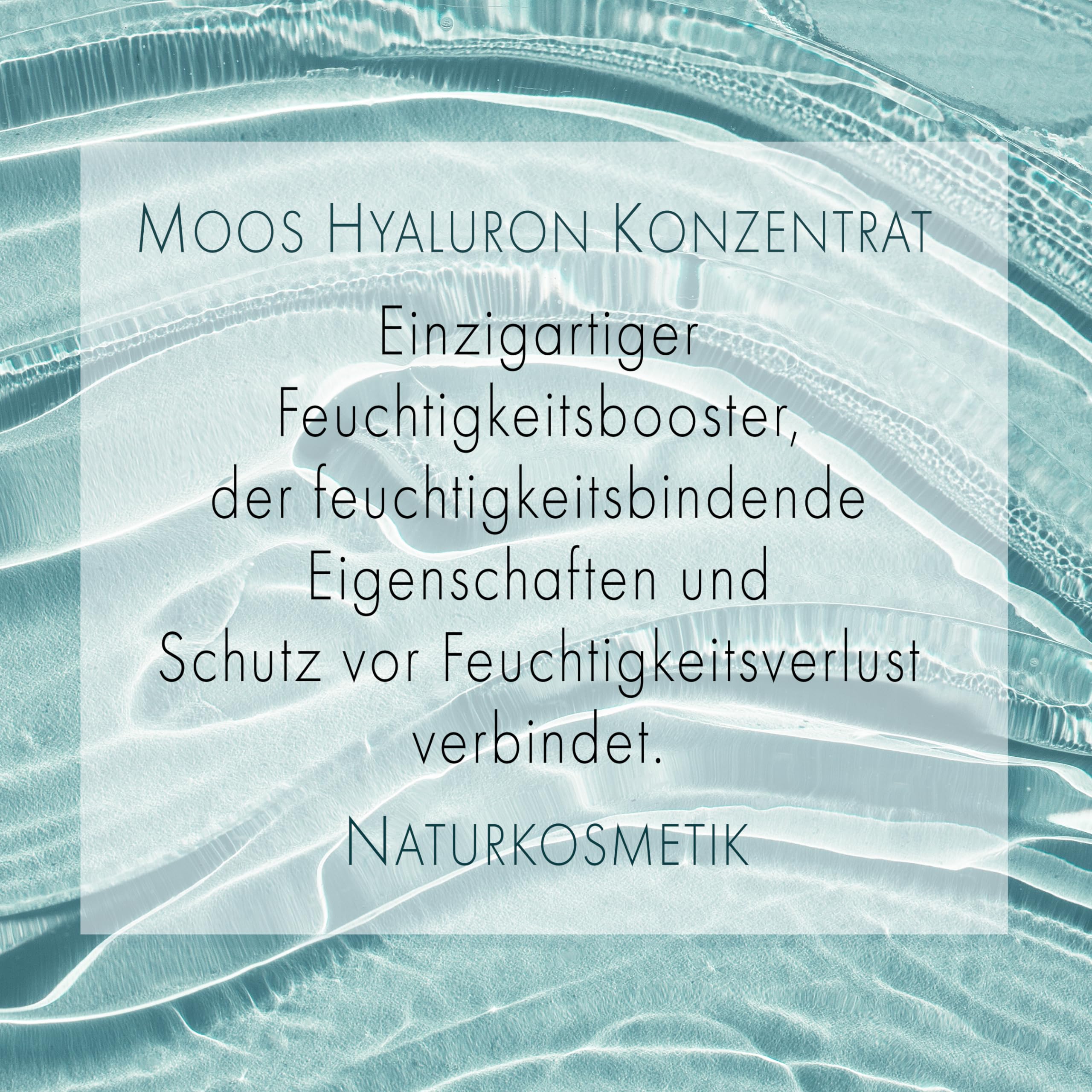 Cristinen Moor Set Moos Salbe 50 ml + Moos Hyaluron Konzentrat 30 ml I Anti Falten Pflegeset für die tägliche Pflegeroutine I Naturkosmetik