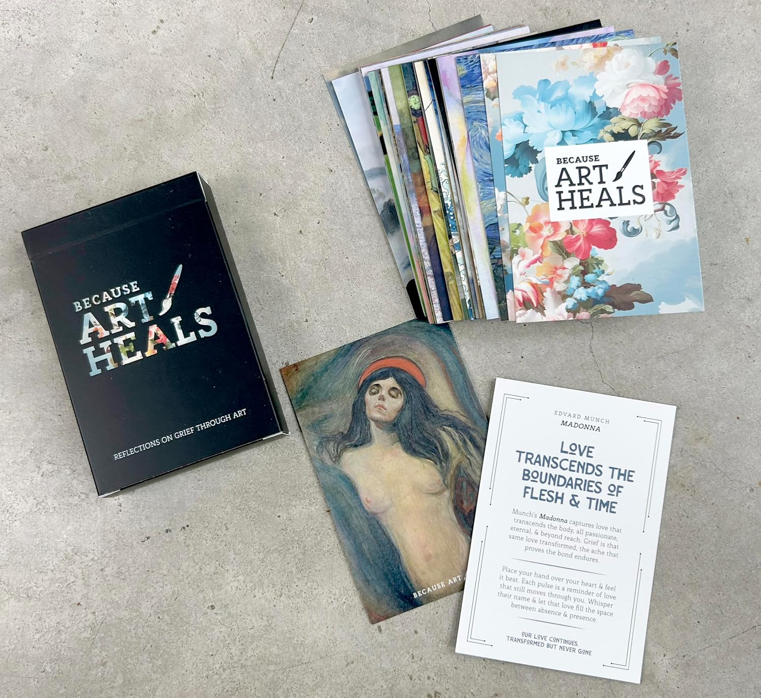 The Art of Grief Card Deck