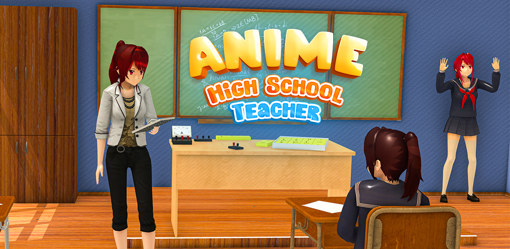 High School Anime Teacher Simulator Game Fun Anime School Girl
