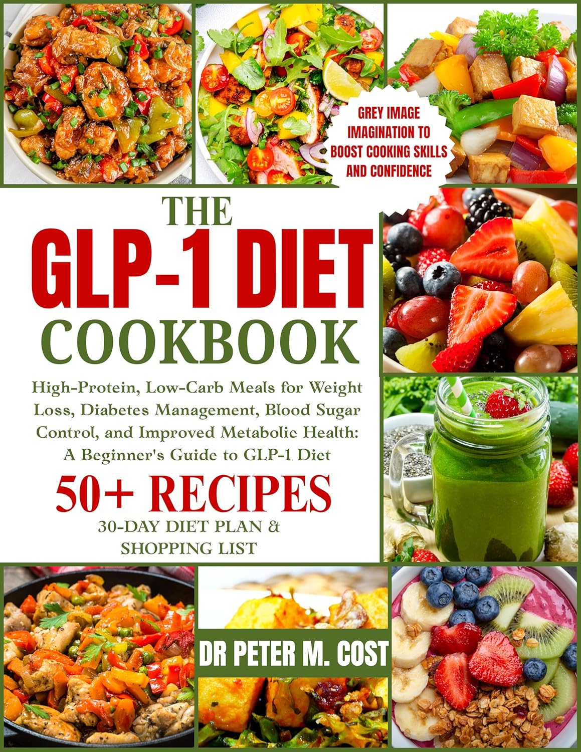 Picture of Amazon.com: The GLP-1 Diet Cookbook: High-Protein, Low-Carb Meals for ...