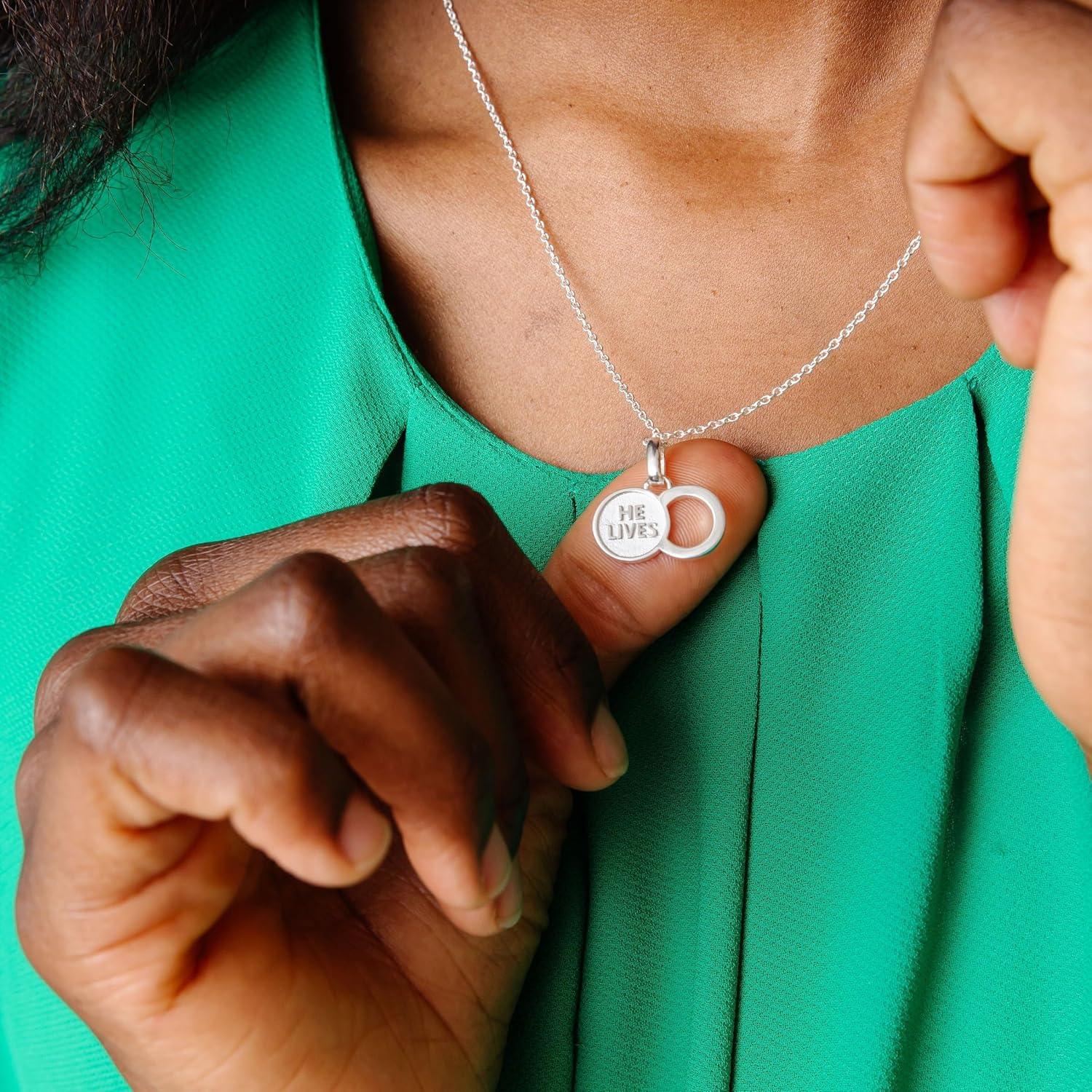 ANGEL STUDIOS | The Empty Tomb Jewelry | as featured in The Shift | Quality 925 Sterling Silver | Religious Christian Jewelry for Women | He Lives