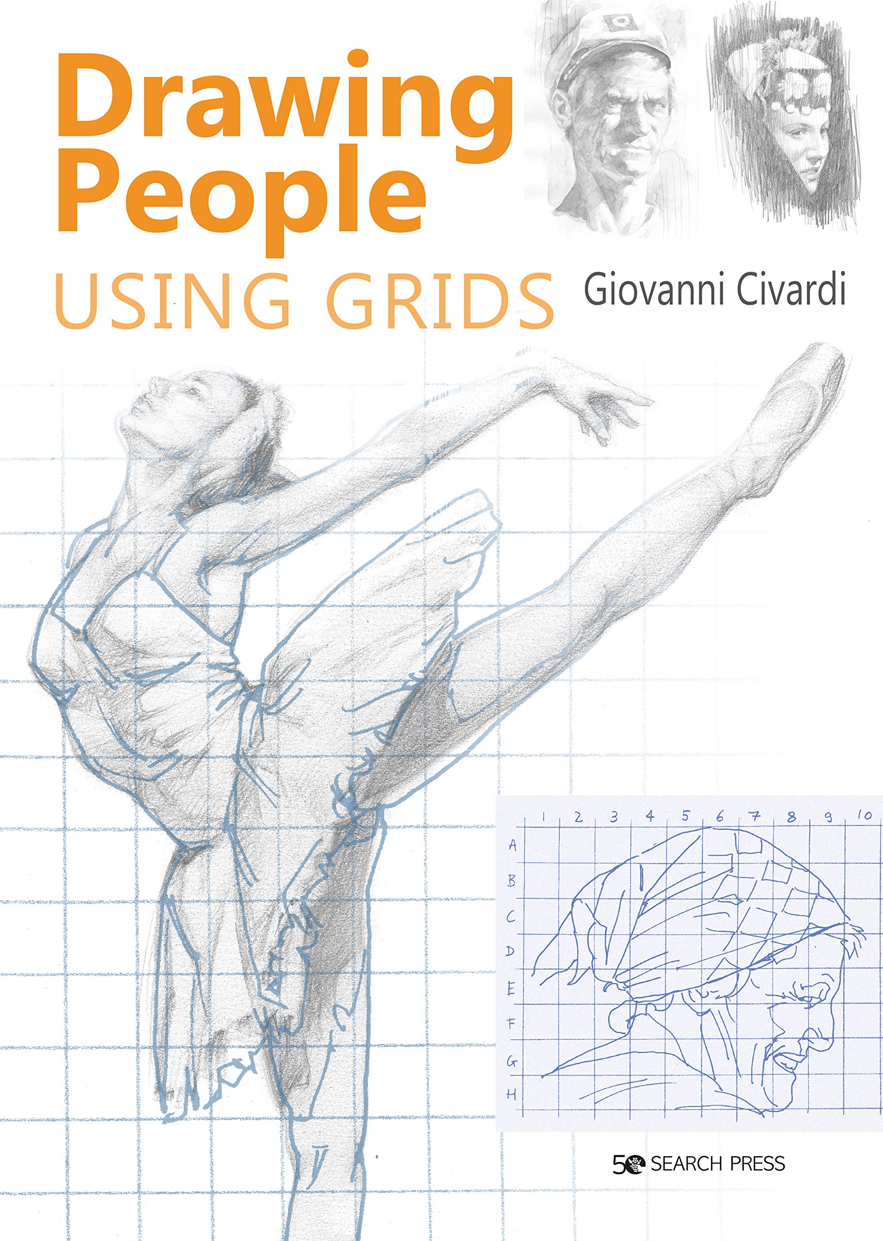 Drawing People Using Grids la méthode précise de reproduction pour dessiner l'humain