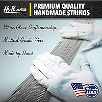 Vista 5 de DR Strings HI-BEAMS – Cuerdas de bajo de acero inoxidable de 5 cuerdas, 45-125, núcleo redondo (MR5-45)