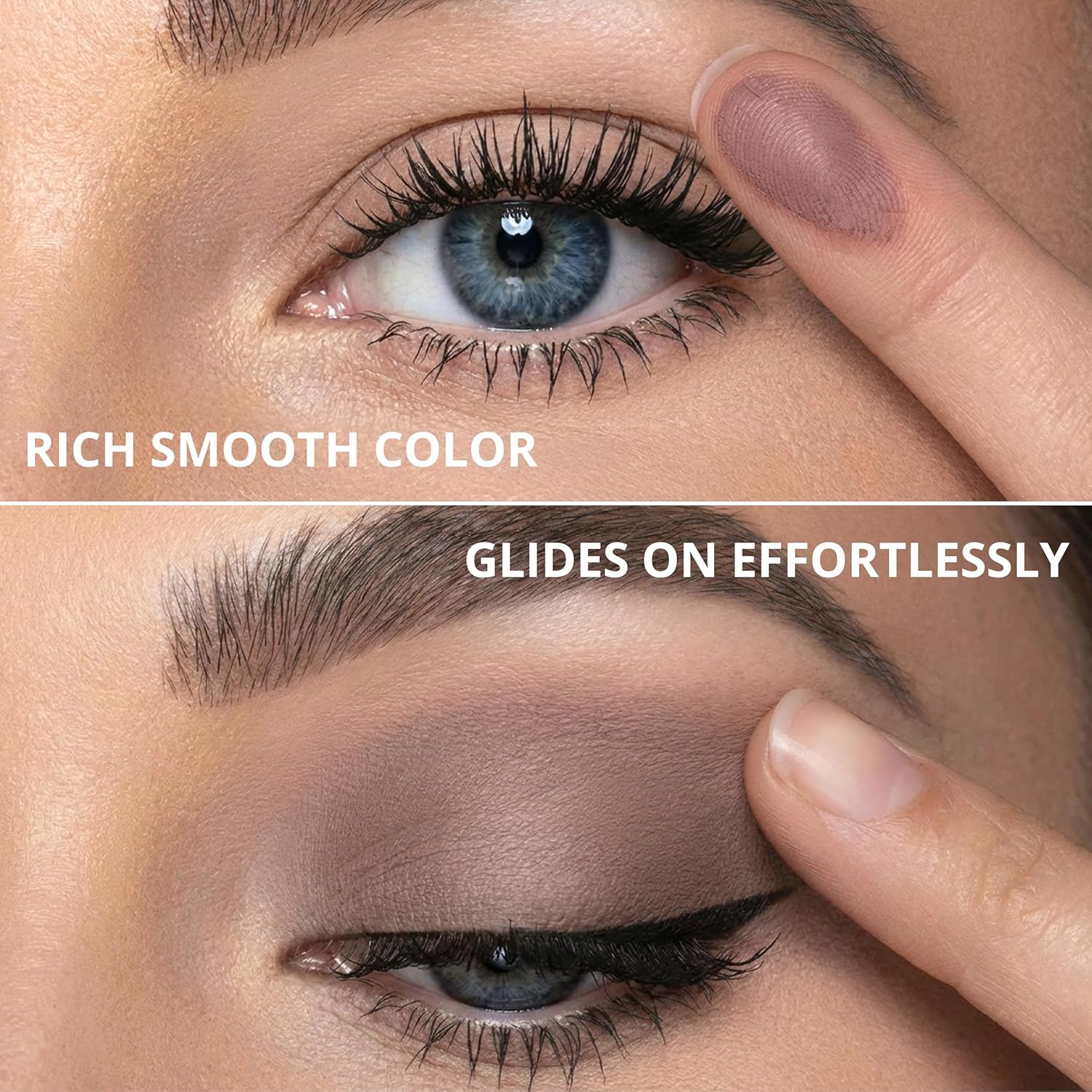 Lamora Nude Eyeshadow Palette - 12 Soft Pink Rose Shadows, Multi-Use Eye Makeup Palette with Matte & Shimmer Finishes, Ultra-Blendable Everyday Neutrals, Long-lasting Wear, Travel Makeup with Mirror - Image 3