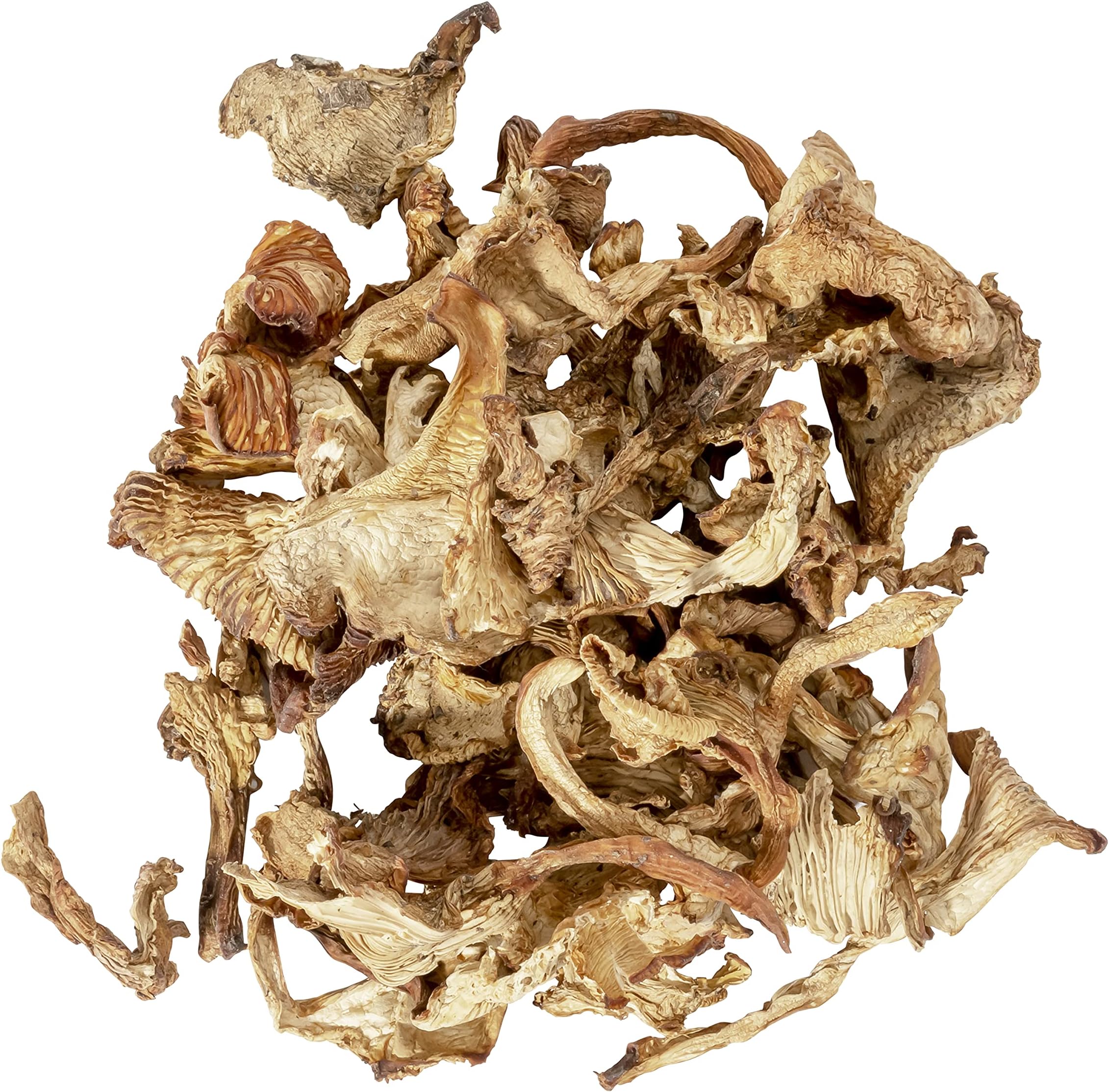 OliveNation Dried Chanterelle Mushrooms, Whole Dried Chanterelles - 4 ounces