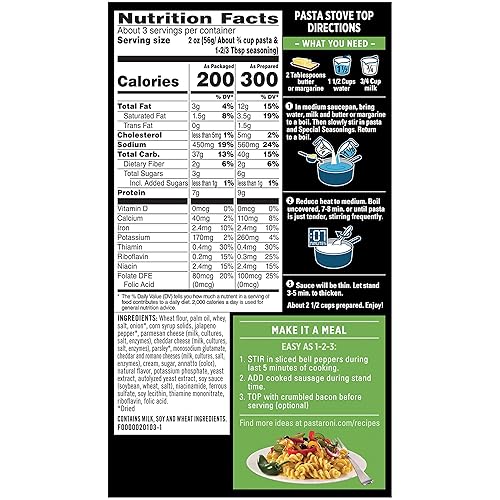 Miniatura 3 de Pasta Roni, queso cheddar de jalapeño, caja de 5.8 onzas (paquete de 12)
