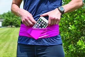 Nathan Black The Hipster Laufgürtel – X-Small, Mit Mehreren Taschen, Für Smartphones