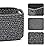 MiniArk Small Storage Baskets for Organizing | Closet Organizer Bins | Shelf Toy Basket | Woven Rope Baskets | Cube Decorative Box | Shallow Basket | 13x8.5x5.1 | 4 Packs Dark Gray