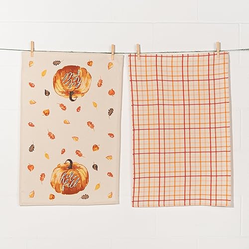 Miniatura 2 de Now Designs Juego de dos toallas de té Hello Fall, 1 EA