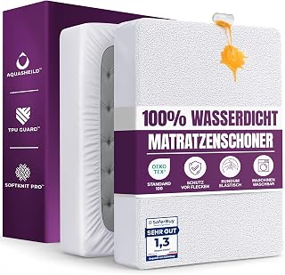 Wasserdichter Matratzenschoner 90x200 cm, 30 cm tief matratzenschutz