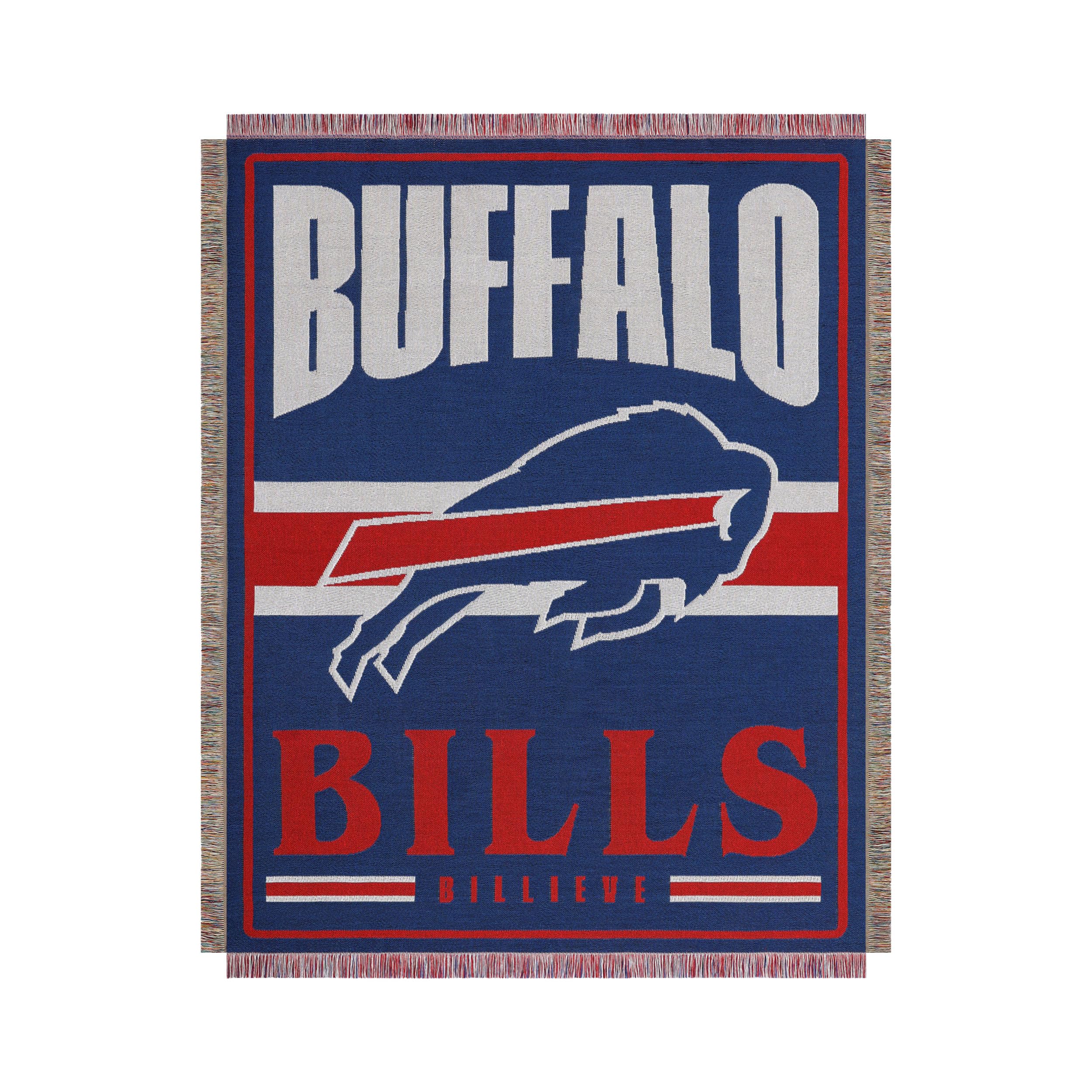 Tapisserie tissée Atlanta Falcons NFL plaid couverture grand format de salon FOCO