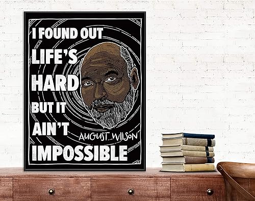 Miniatura 8 de Twentieth Century Black Authors 8 Poster Set. Fine Art Paper, Laminated, or Framed. Multiple Sizes Available for Home, Office, or School.