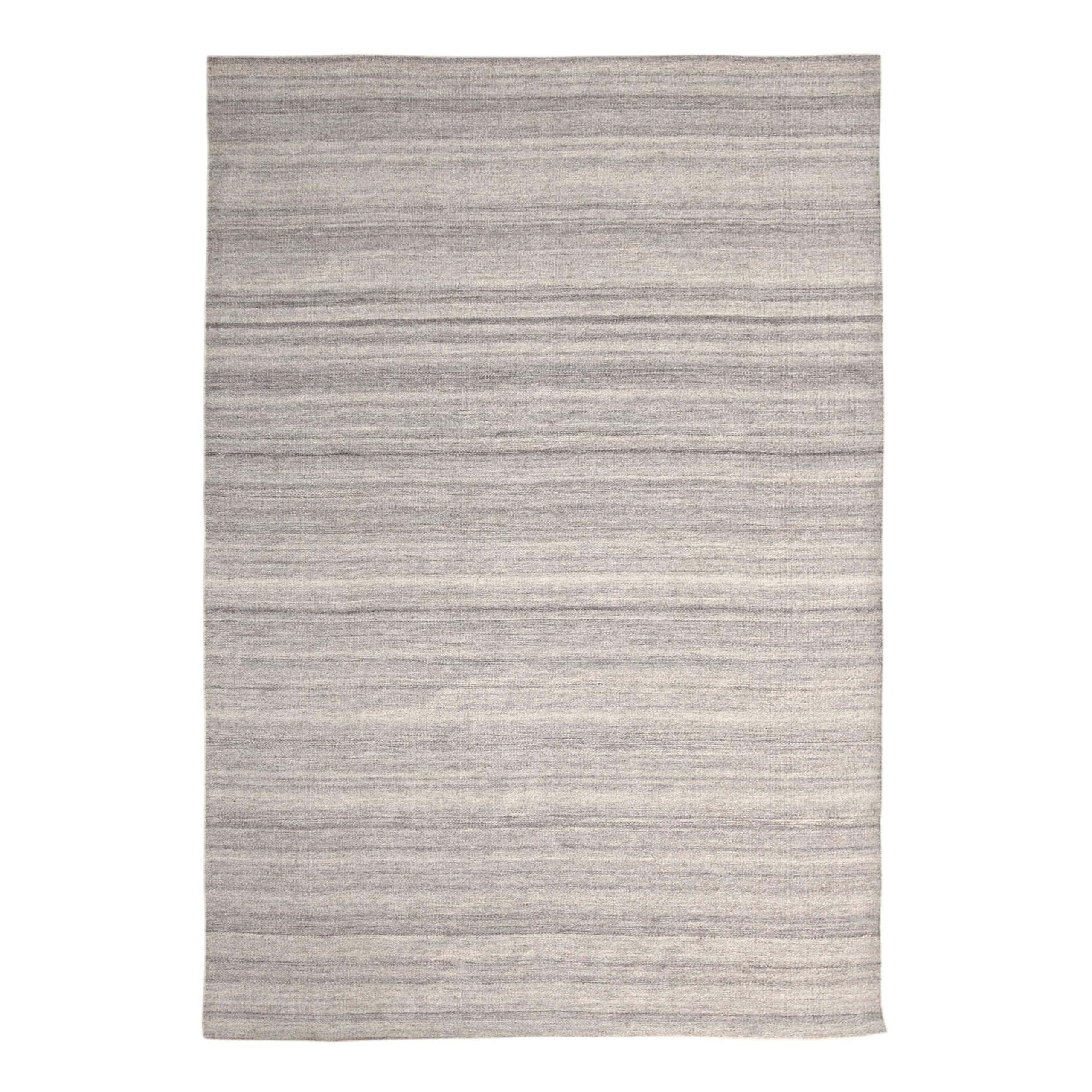 Tapis de balcon extérieur rectangulaire AXI Fiji 140 x 120 cm beige gris