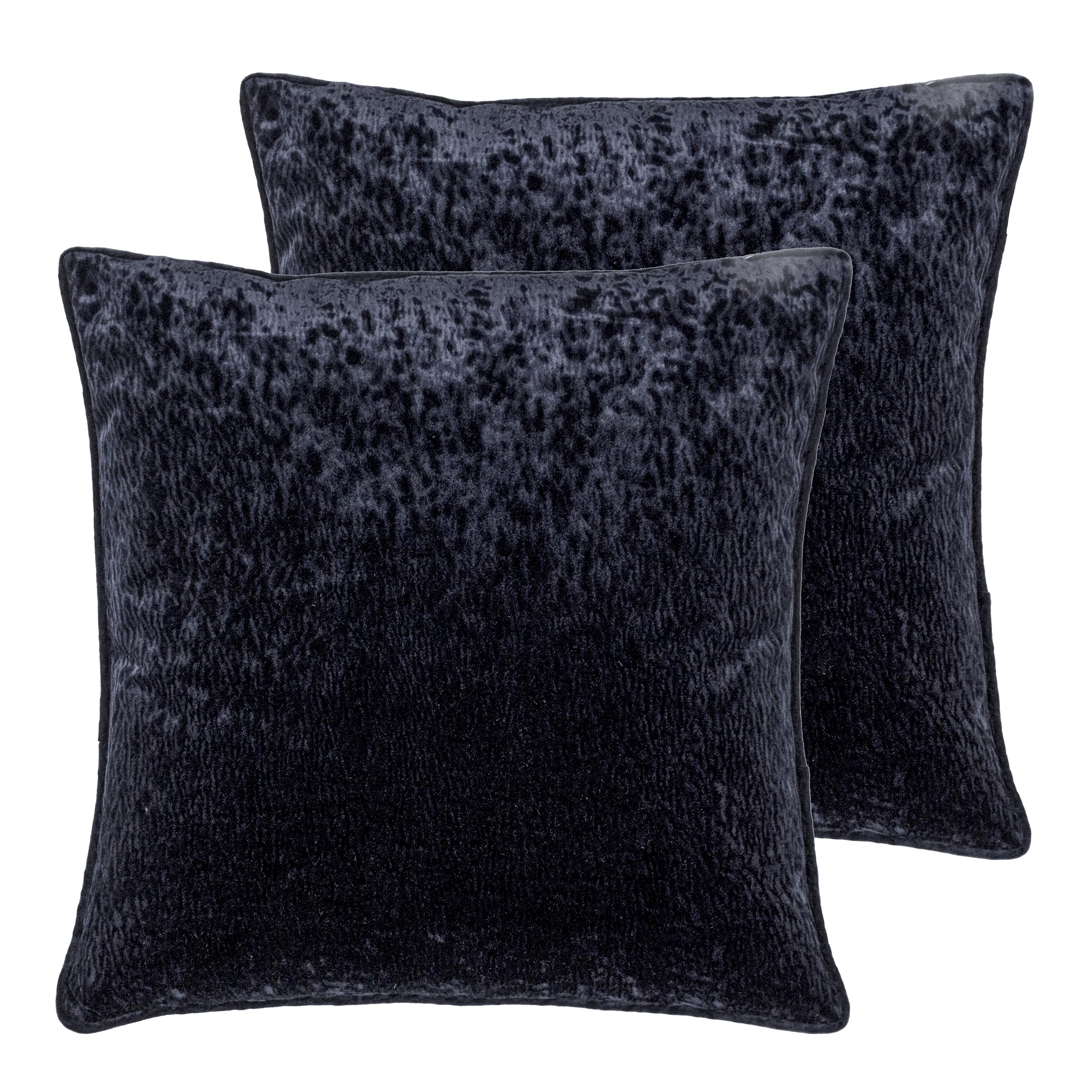 Paoletti Ripple Polyester Filled Cushions Twin Pack