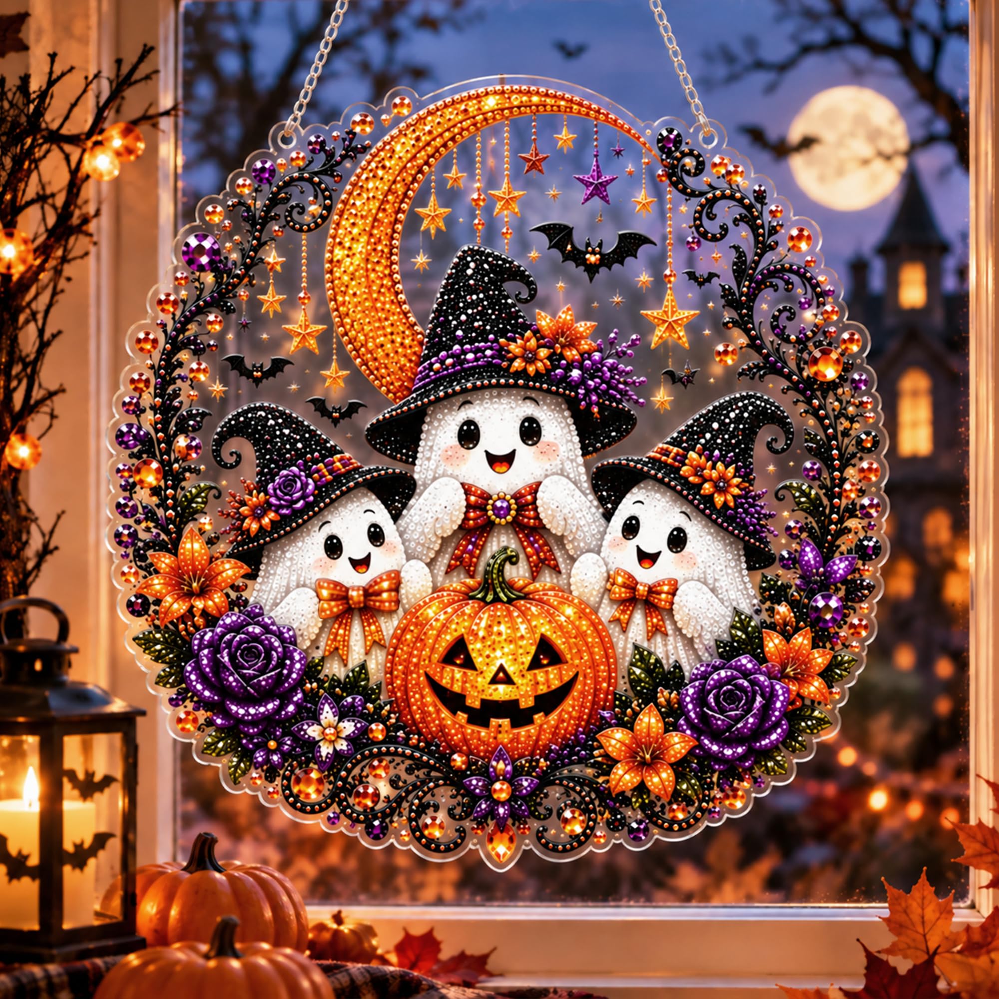 Halloween Diamond Art Hanging