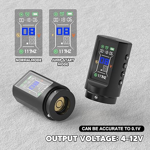 Miniatura 31 de Kit de pistola de tatuaje, kit de máquina de tatuaje de cartucho, kit de tatuaje para principiantes, kit de máquina de tatuaje rotativo, suministros