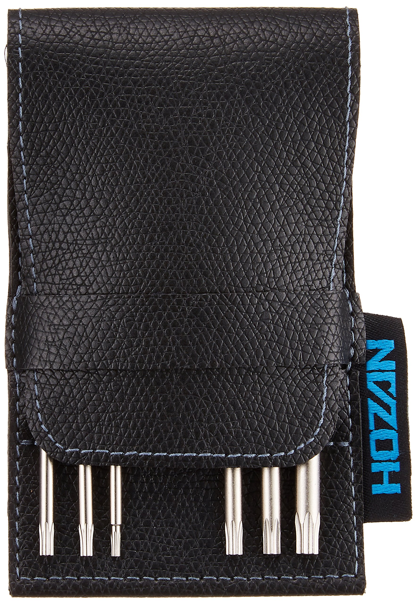 HOZAN Juego de llaves TORX (T6/T8/T10/T15/T20/T25) 6 piezas W-82 (importación de Japón)