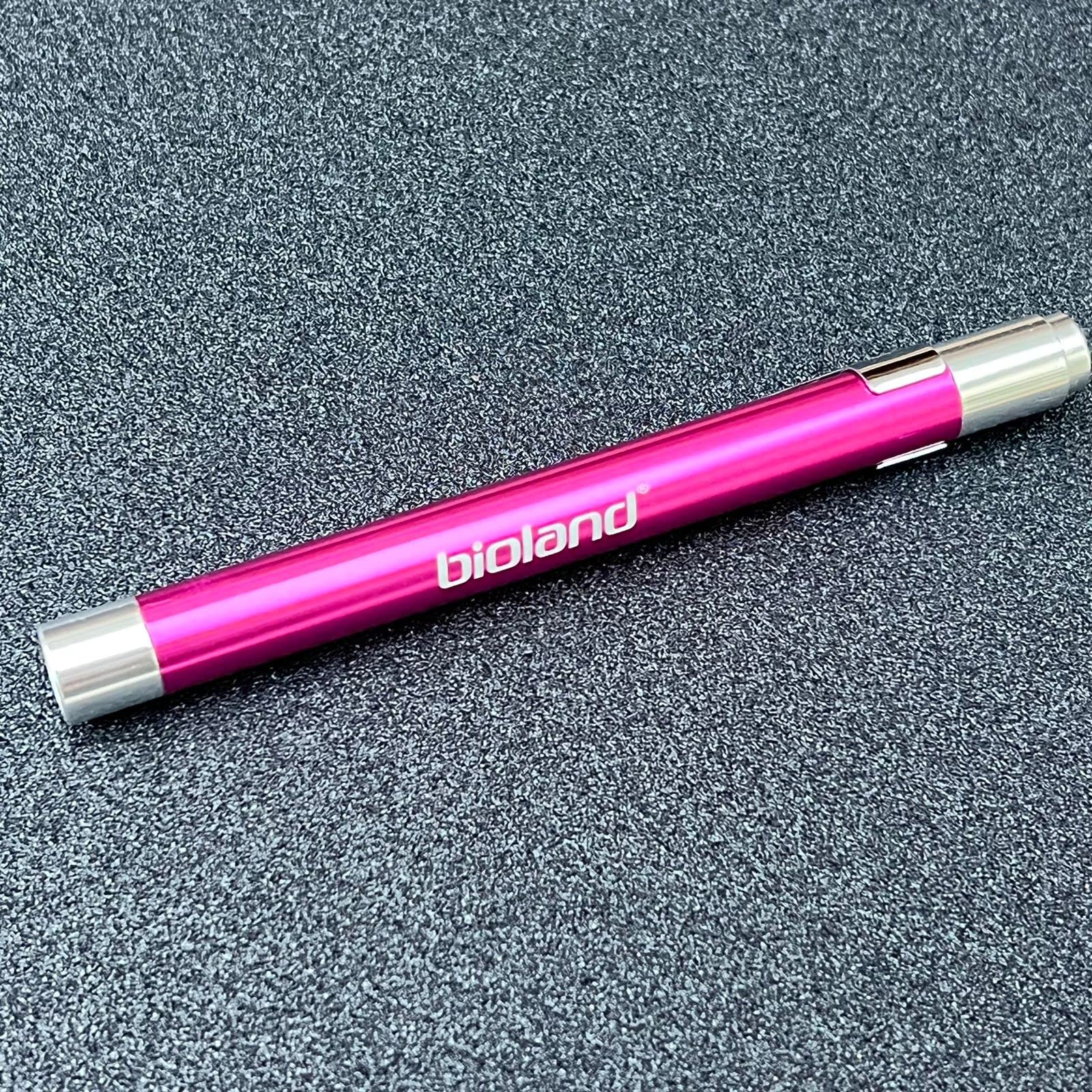ピンクフラッシュアナンダライト Lanterna Clínica Profissional De Alumínio Rosa Bioland LT 200 LED