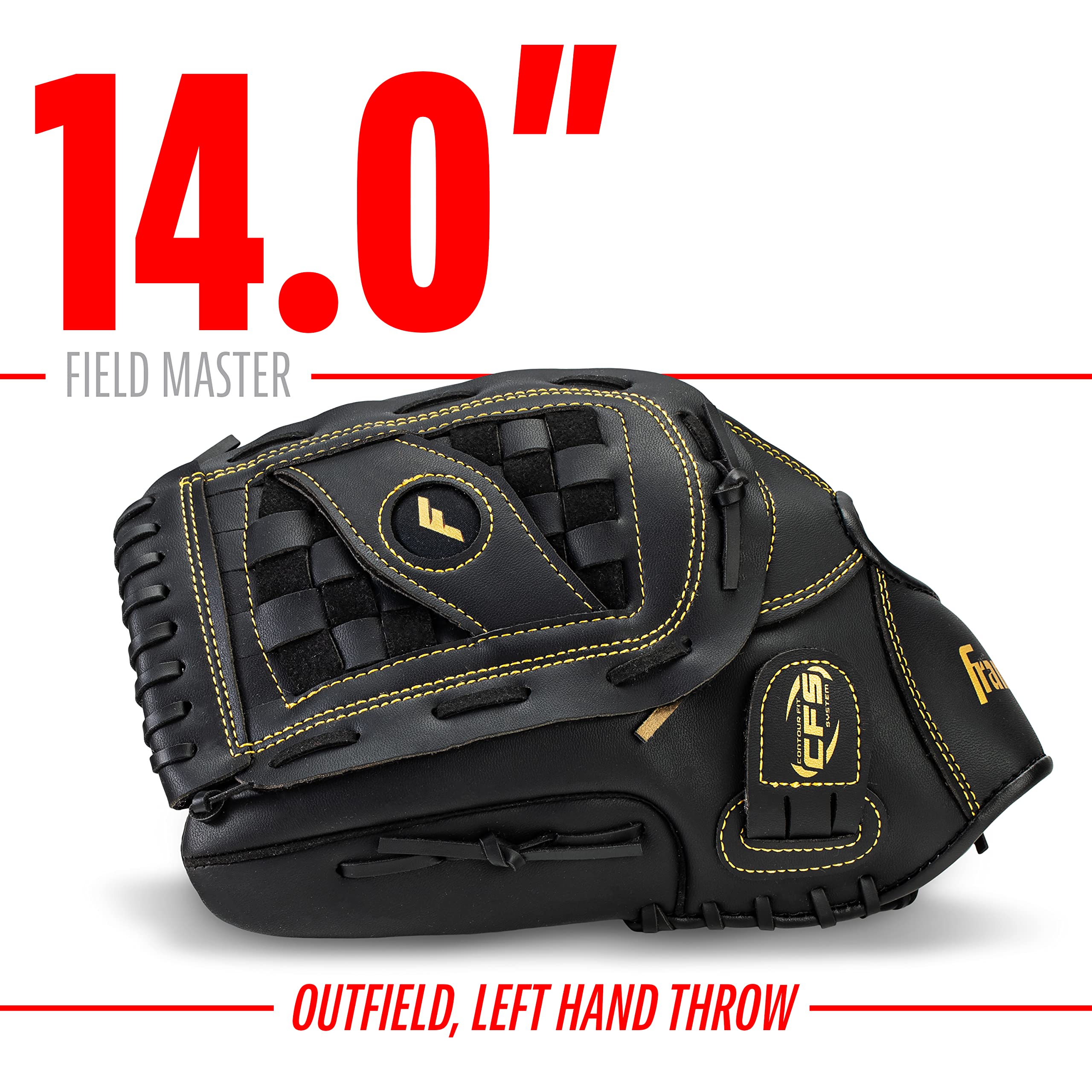 Franklin Sports - Guante de béisbol y sóftbol - Field Master - Guante de béisbol y sóftbol