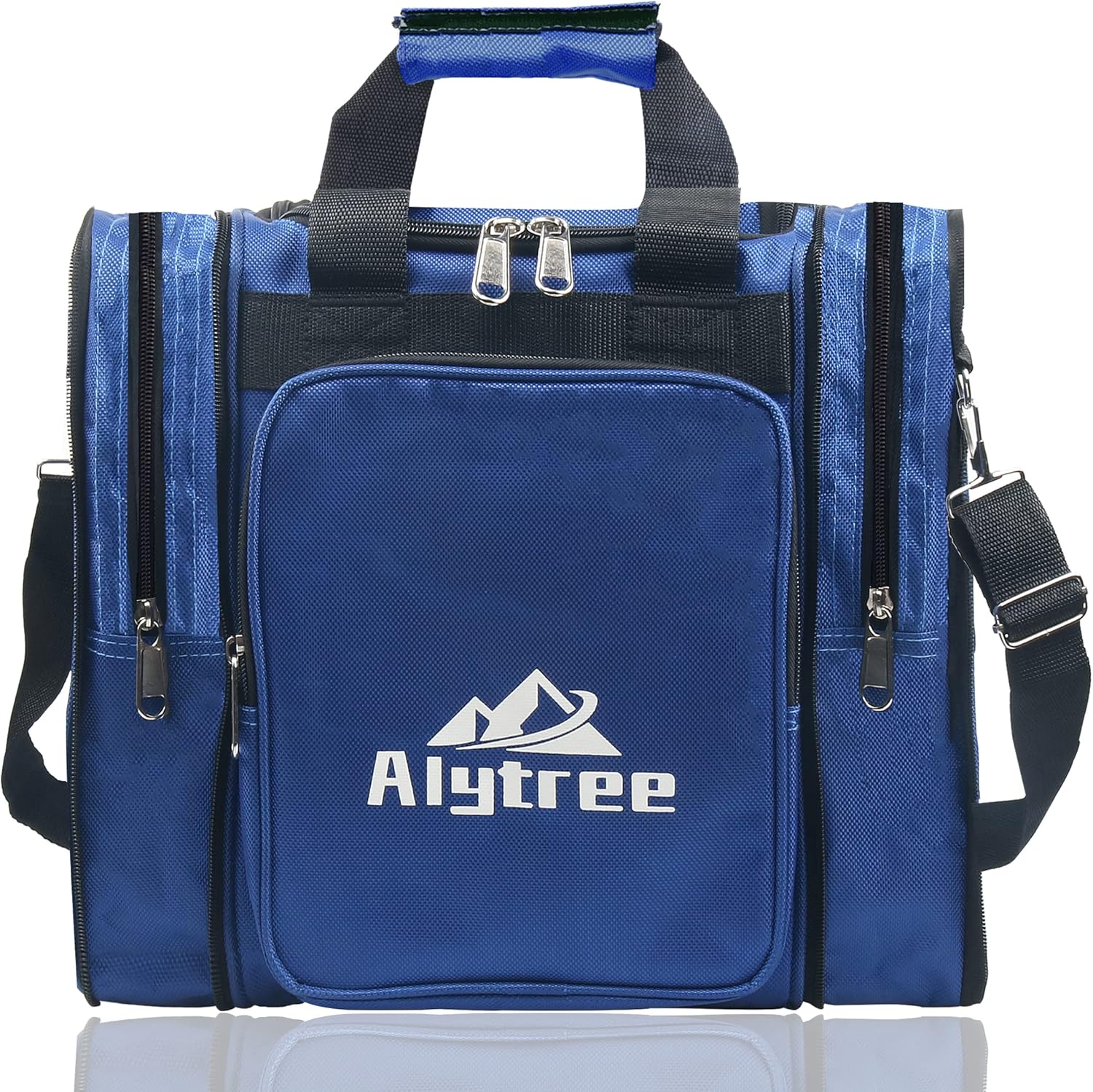 Alytree NonCollapse Bowling Bag, Bowling Ball Bag with 2 Retractable
