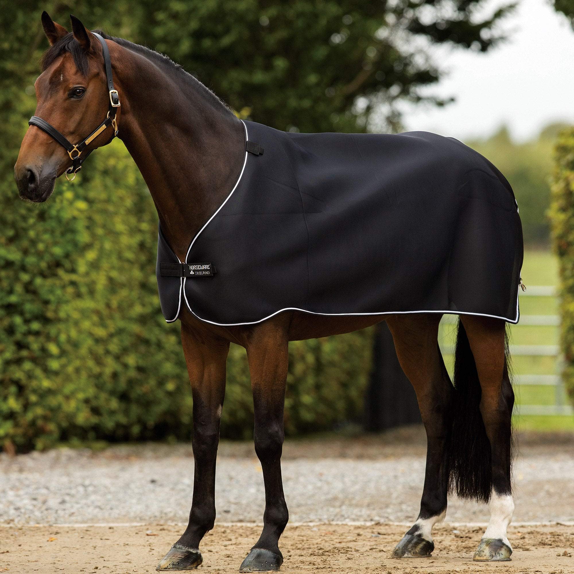 Horseware Rambo Airmax Liner 145cm Black/Black & White