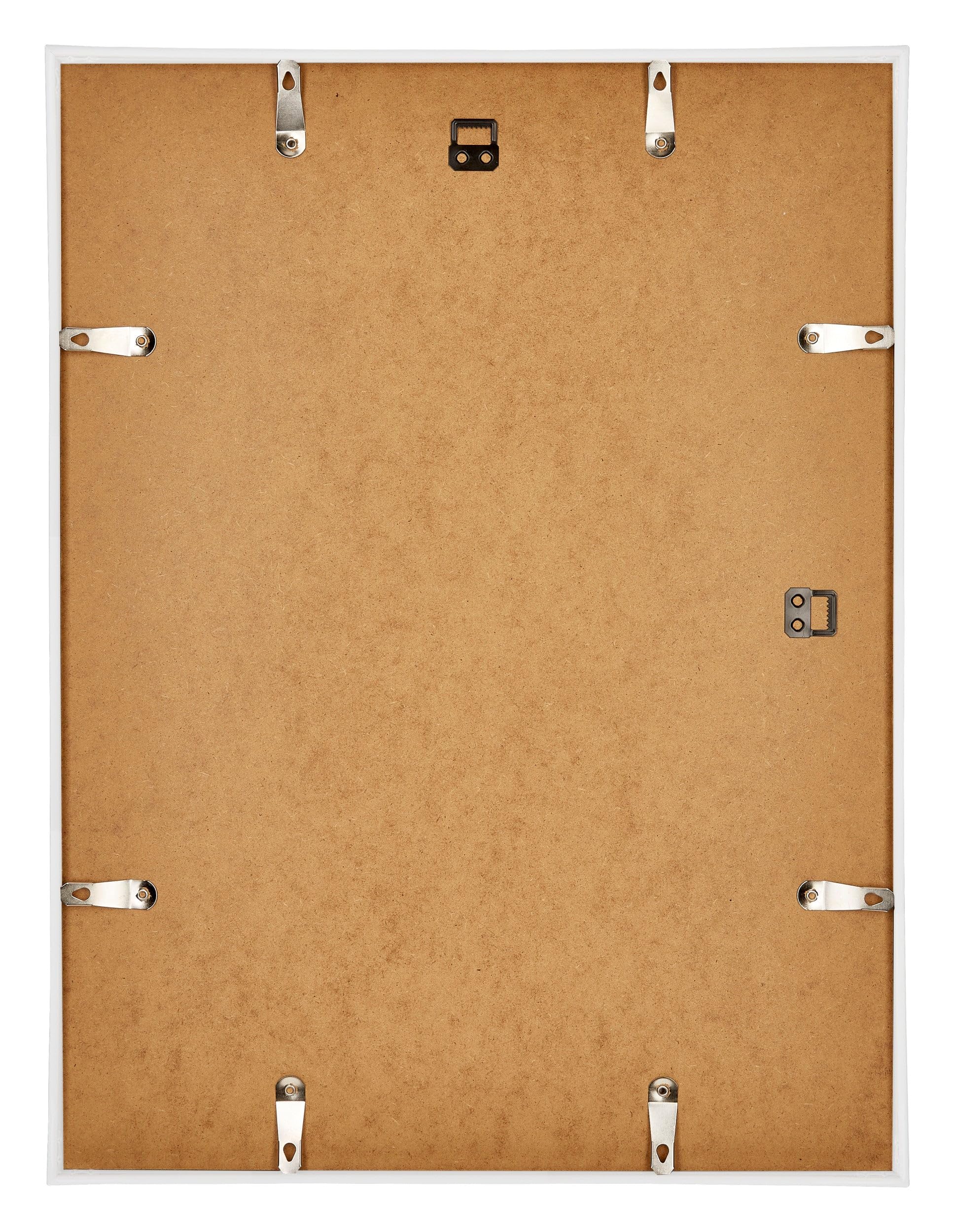 yd. Your Decoration - Puzzlerahmen 48x64 - Weiß Hochglanz - Puzzlerahmen 500-1000 Teile - Kunststoff Bilderrahmen - Annecy