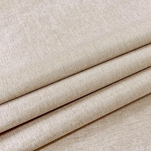 Miniatura 6 de Luvyohmee Cenefas rosas para ventanas, cenefas opacas para sala de estar, cortinas de lino sintético para dormitorio, cocina, baño, cafetería,