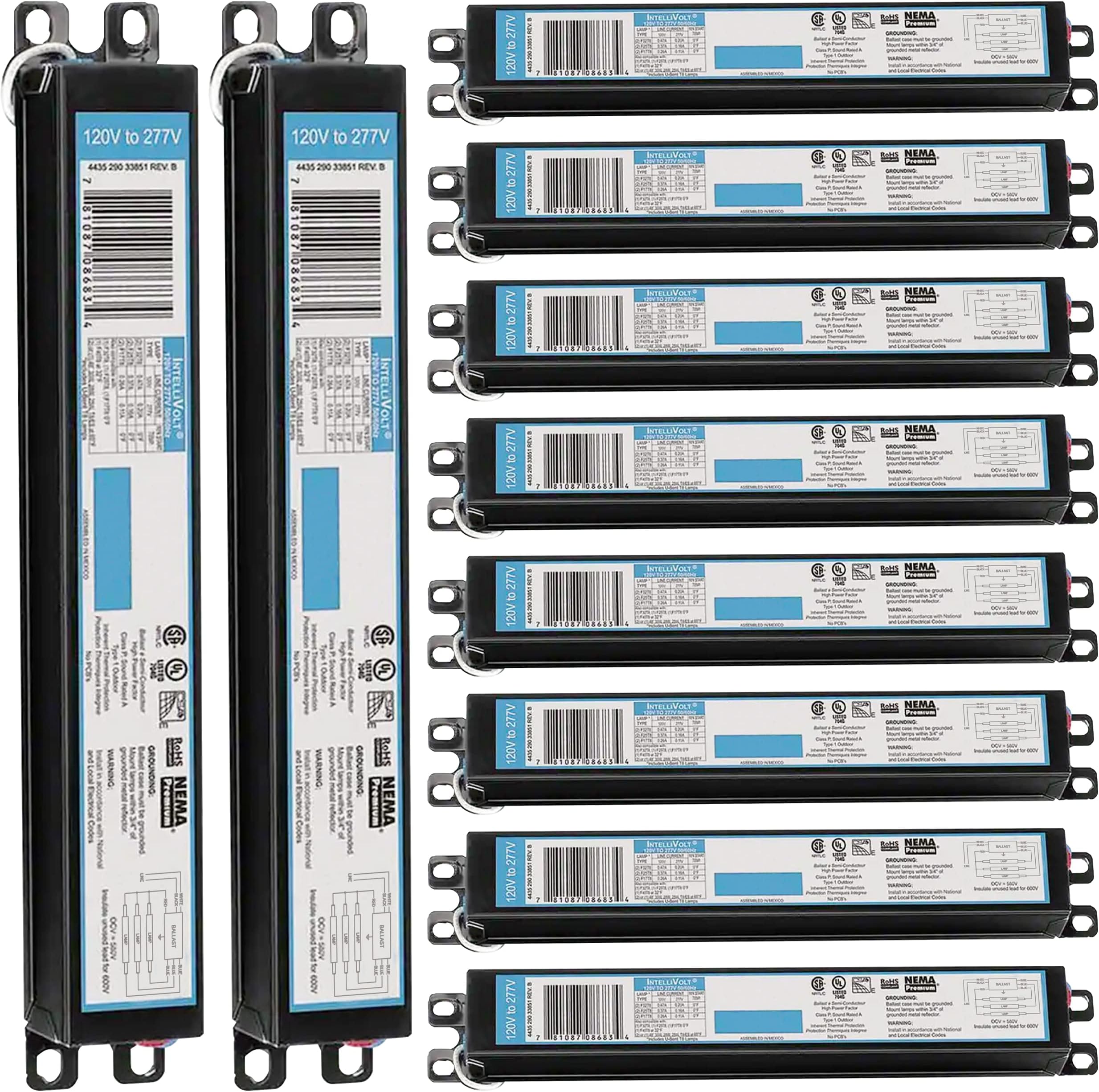 Osram Sylvania QTP4X32T8/UNV ISNSC 49947 120277V NonDimmable 4 Lamp