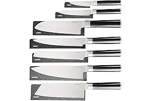 Babish Basics with Babish High-Carbon 1.4116 German Steel 14 Piece Full Tang...