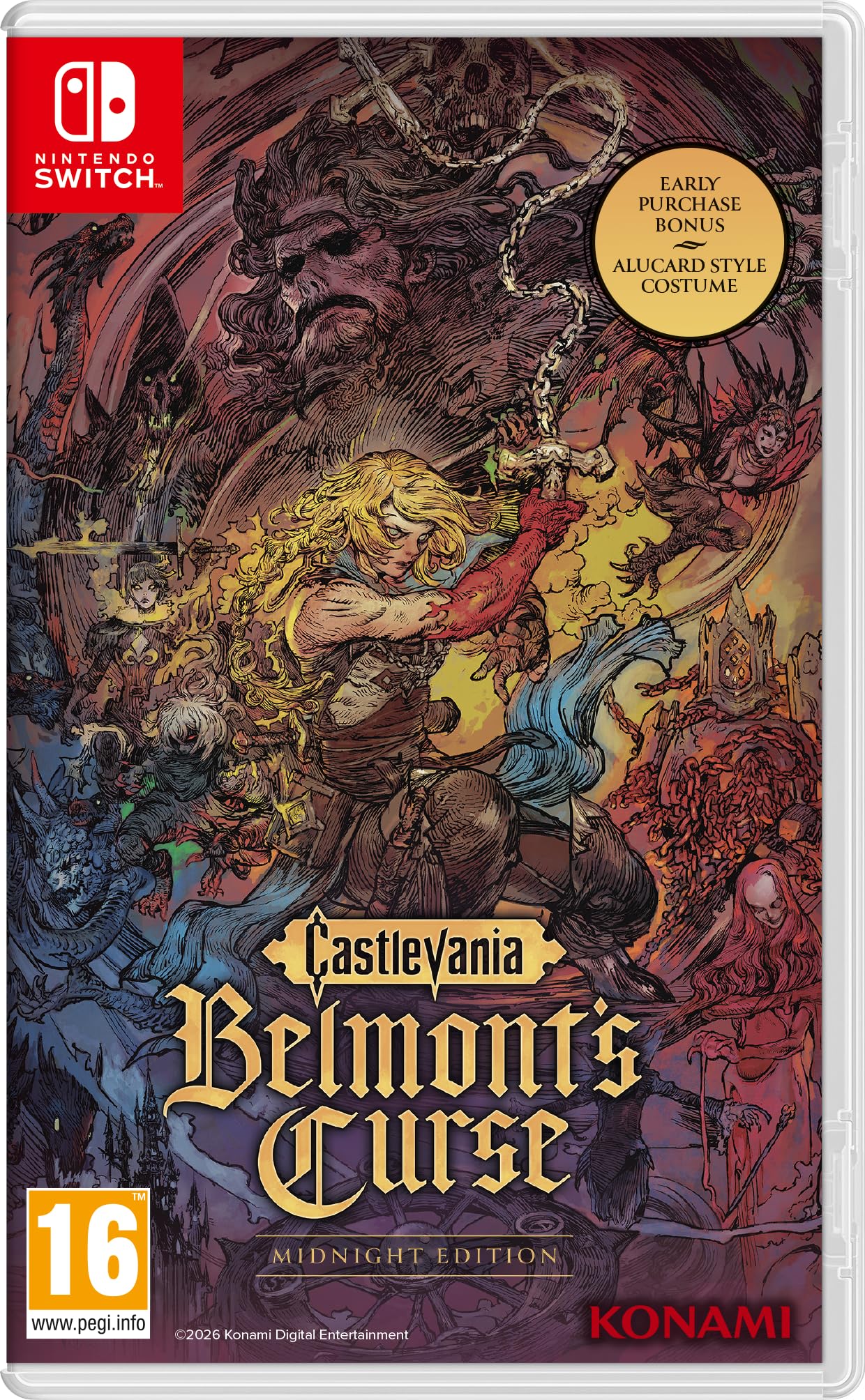 Castlevania: Belmont's Curse-Midnight Edition - Switch