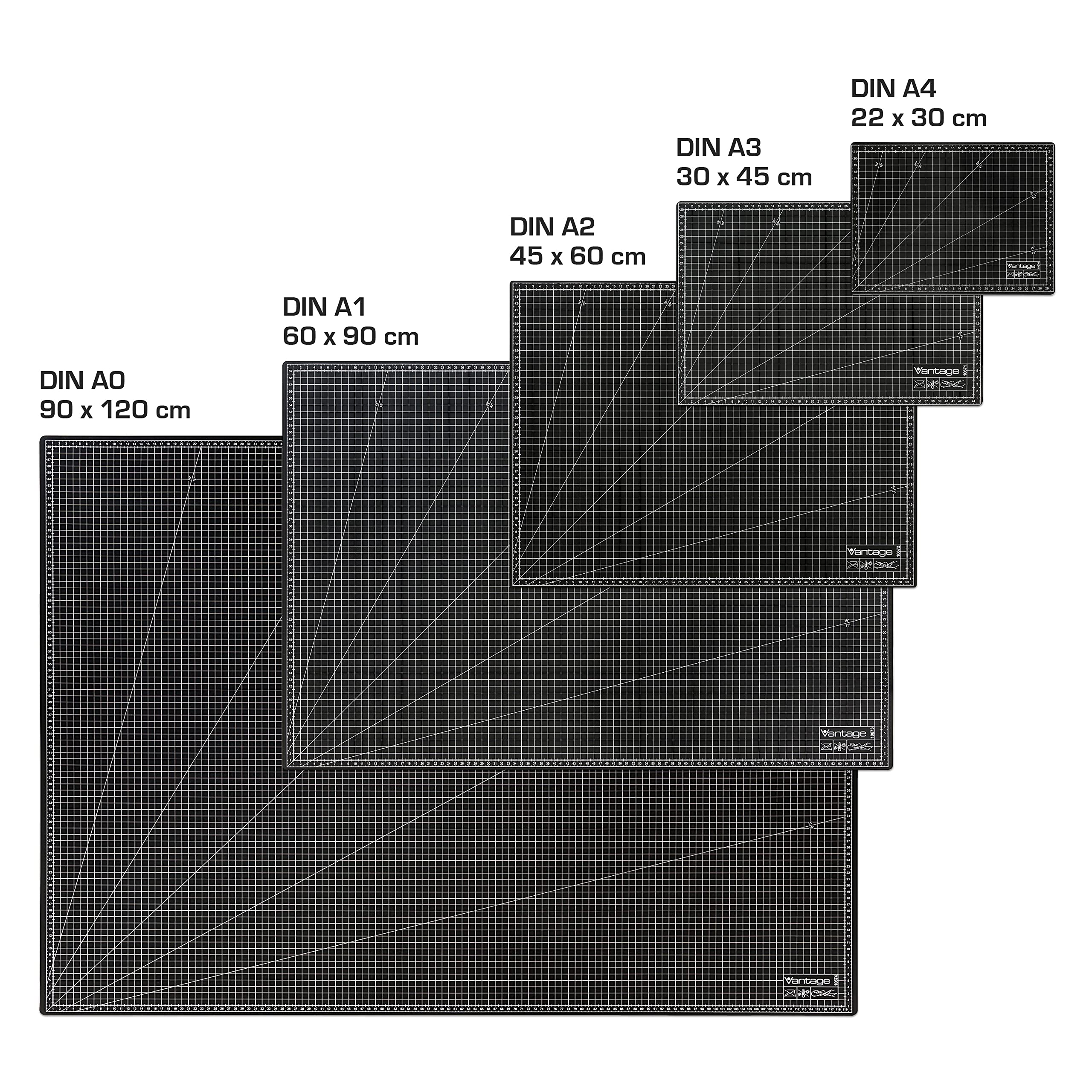 VANTAGE 10673-20145/60 x 90 cm Tapis de coupe A1