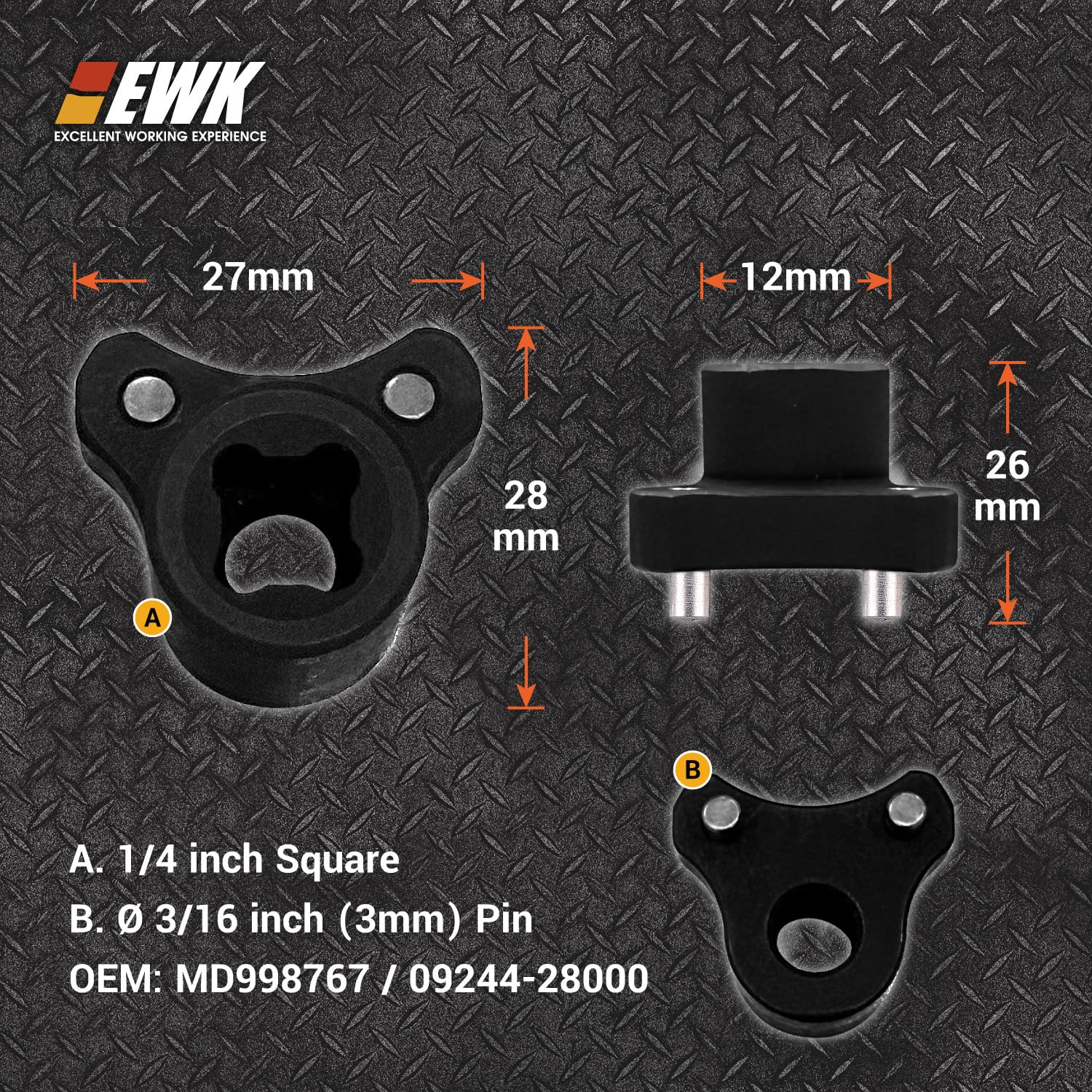 Amazon.co.jp: EWK カムタイミングベルト テンショナー 取り外しツール