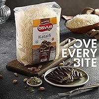 Vista 2 de BISVUA Kataifi secado prémium 500g (17.6 oz) y crema de pistacho (30%), 7.05 oz (7 onzas), perfecto para el kit viral de barra de chocolate