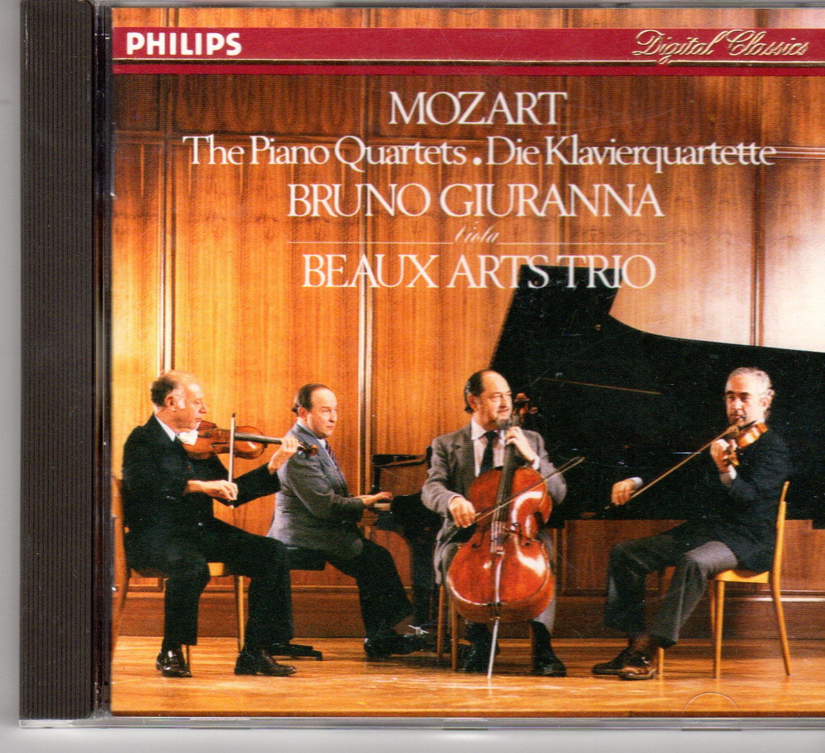 Mozart: The Piano Quartets; Be [Audio CD] Cohen, Isidore; Greenhouse, Bernard; Beaux Arts Tr