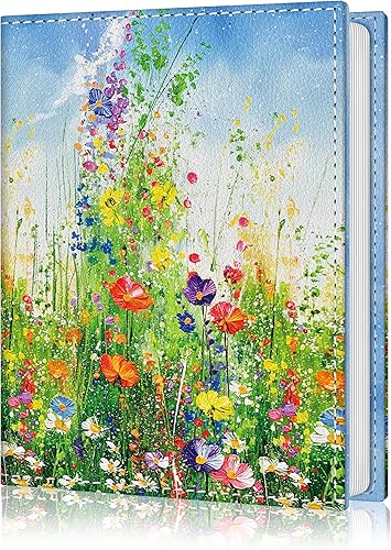 Miniatura 30 de Álbum de fotos de 4 x 6, 56 bolsillos, pequeño libro de imágenes de tortuga marina, mini álbum de fotos de piel sintética personalizado de gran