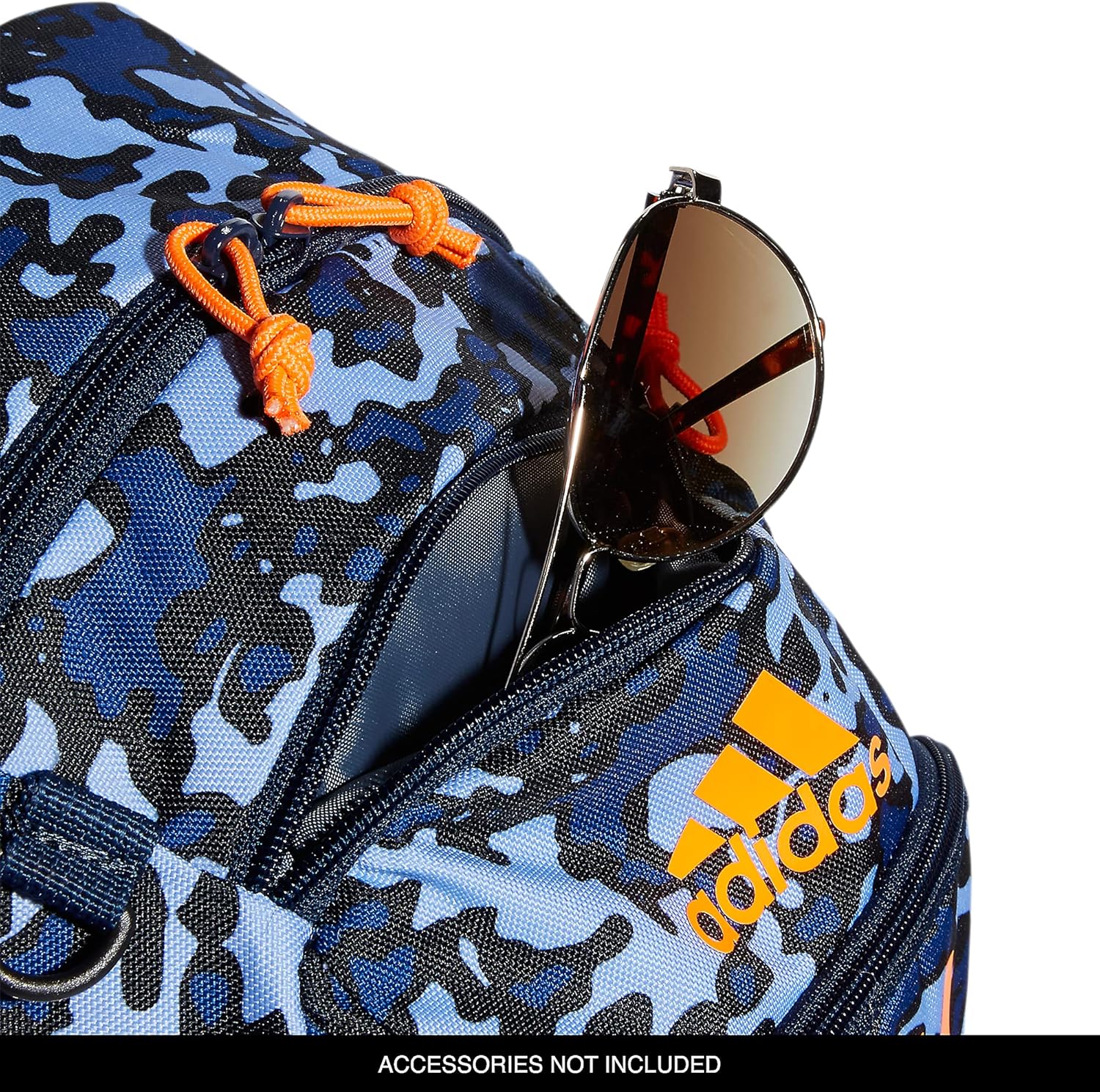 adidas Kids Young Creator 2 backpack, Flow Blur/Signal Orange, One Size : Clothing, Shoes & Jewelry