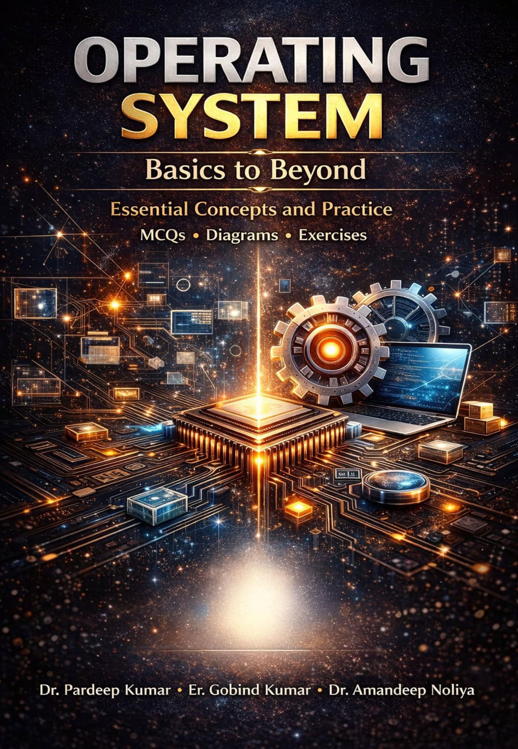 Operating System: Basics to Beyond - Essential Concepts and Practice: MCQs, Diagrams, Exercises