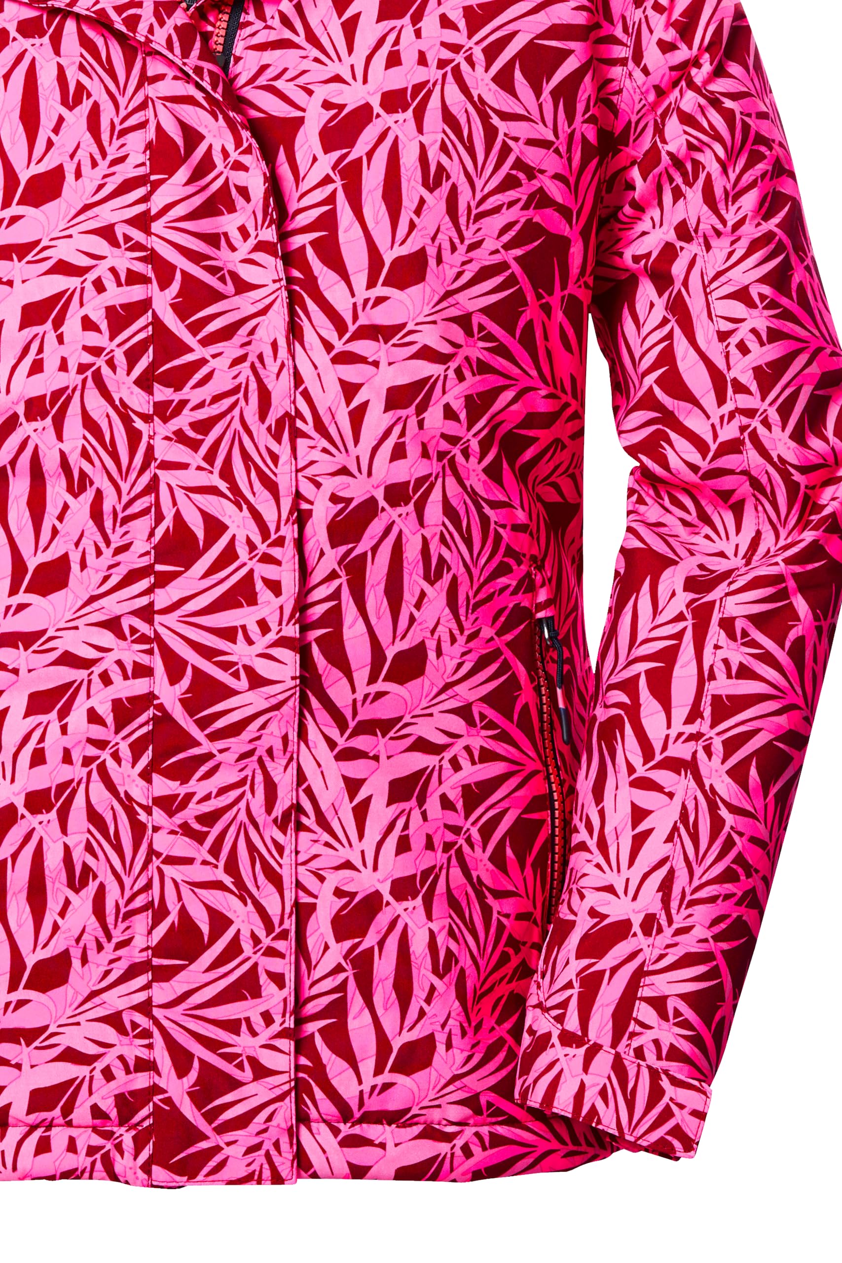 Killtec Kow 355 Grls Jckt Veste fonctionnelle/veste outdoor avec capuche et jupe pare-neige Fille