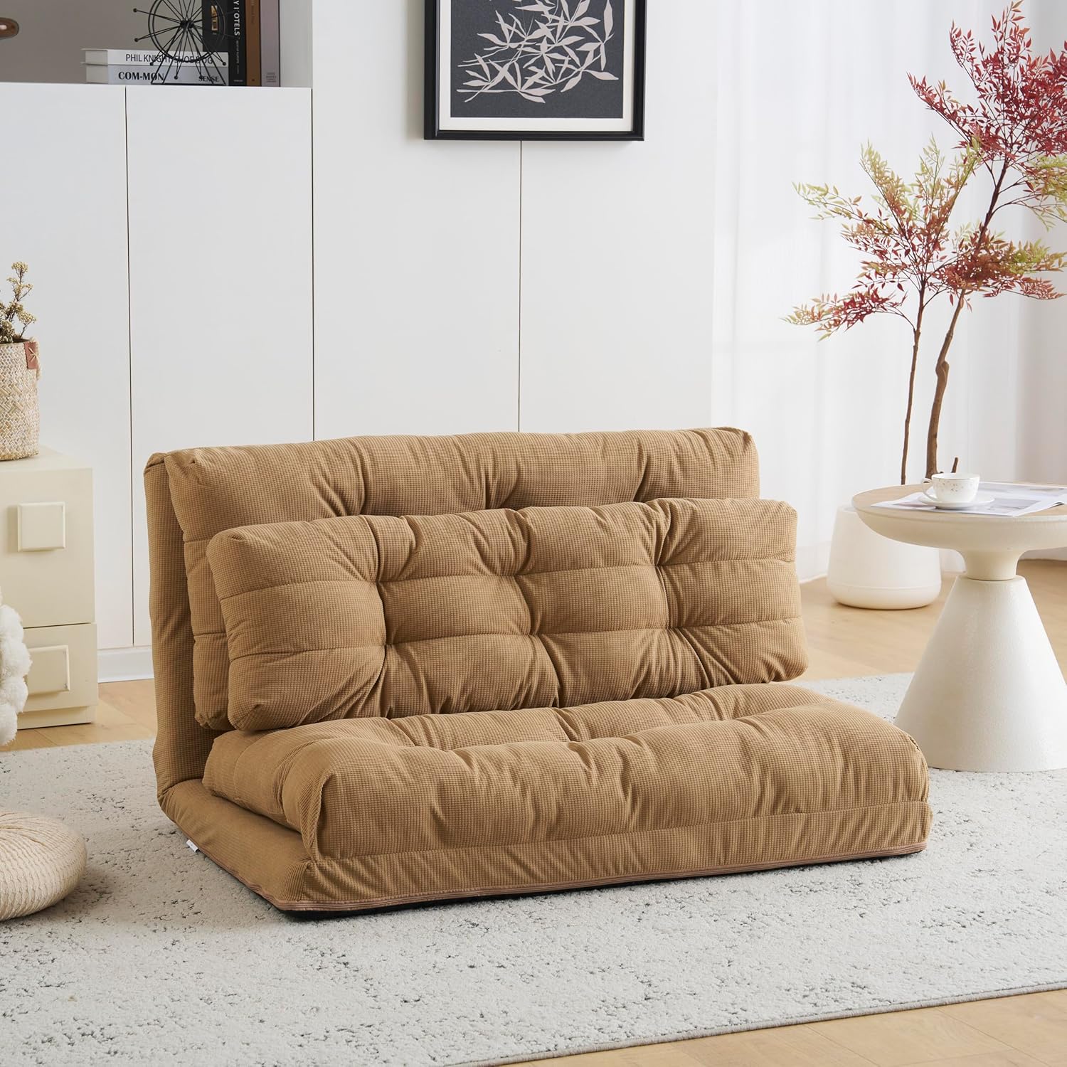 訳あり新品 ソファーベッド 一人用 コンパクト 折りたたみ 脚付き754